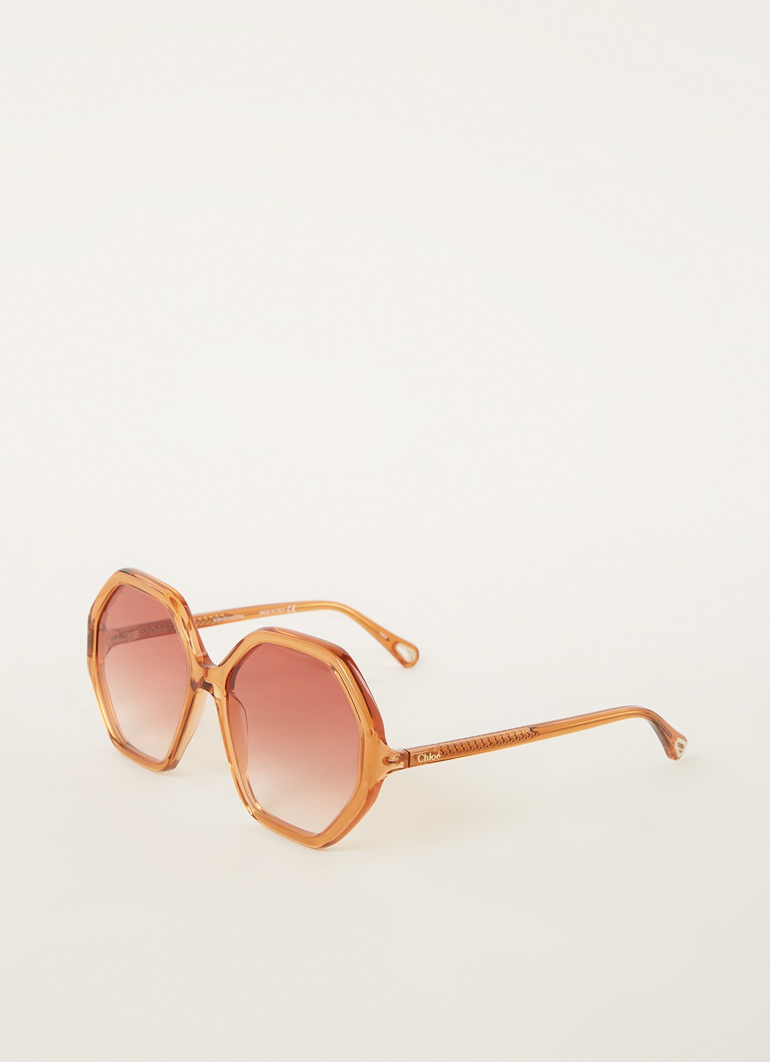 Chloé Esther zonnebril CH0008S - voorkant orange