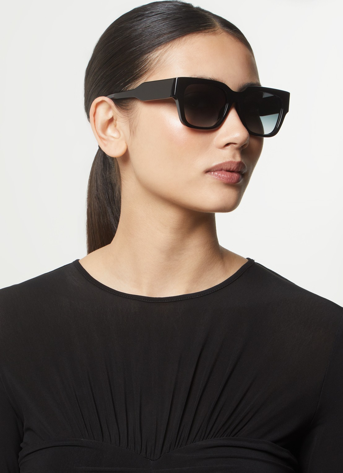 Chloé Gayia zonnebril CH0190S - voorkant 2 zwart