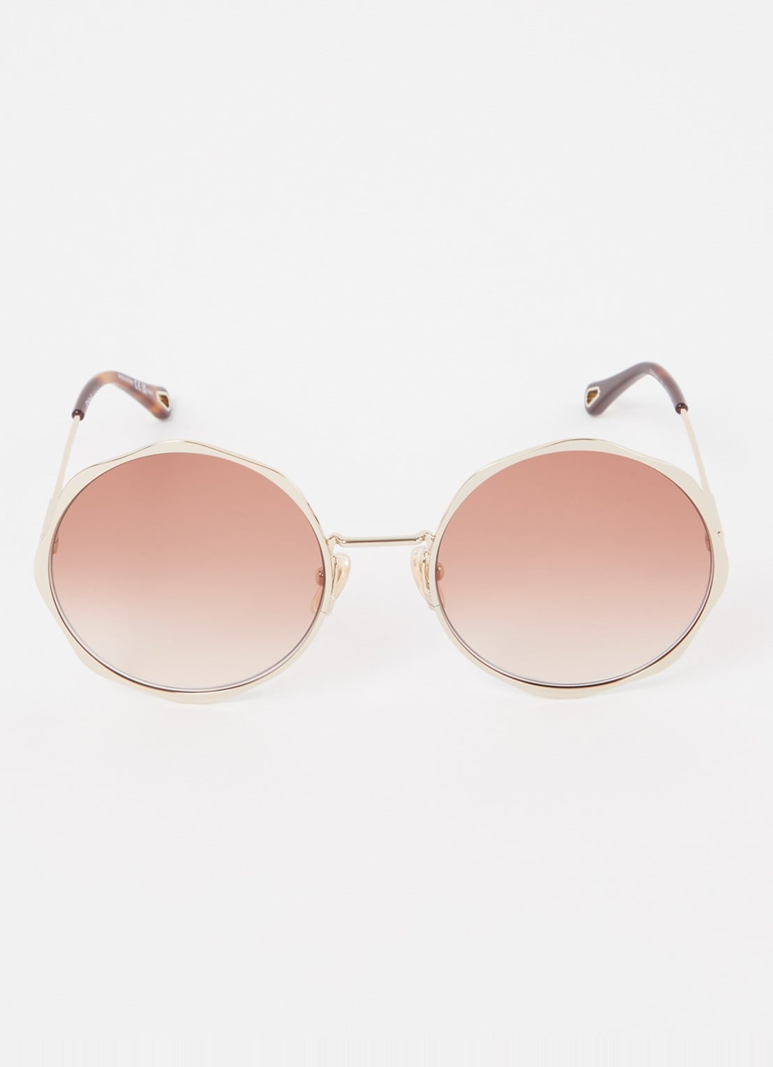 Chloé Honoré zonnebril CH0184S - detail 3 goud