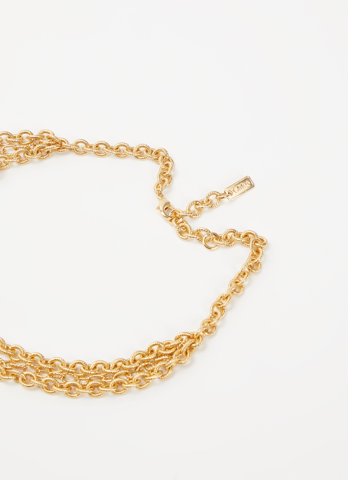 Chloé Medals ketting met hanger - detail 3 goud