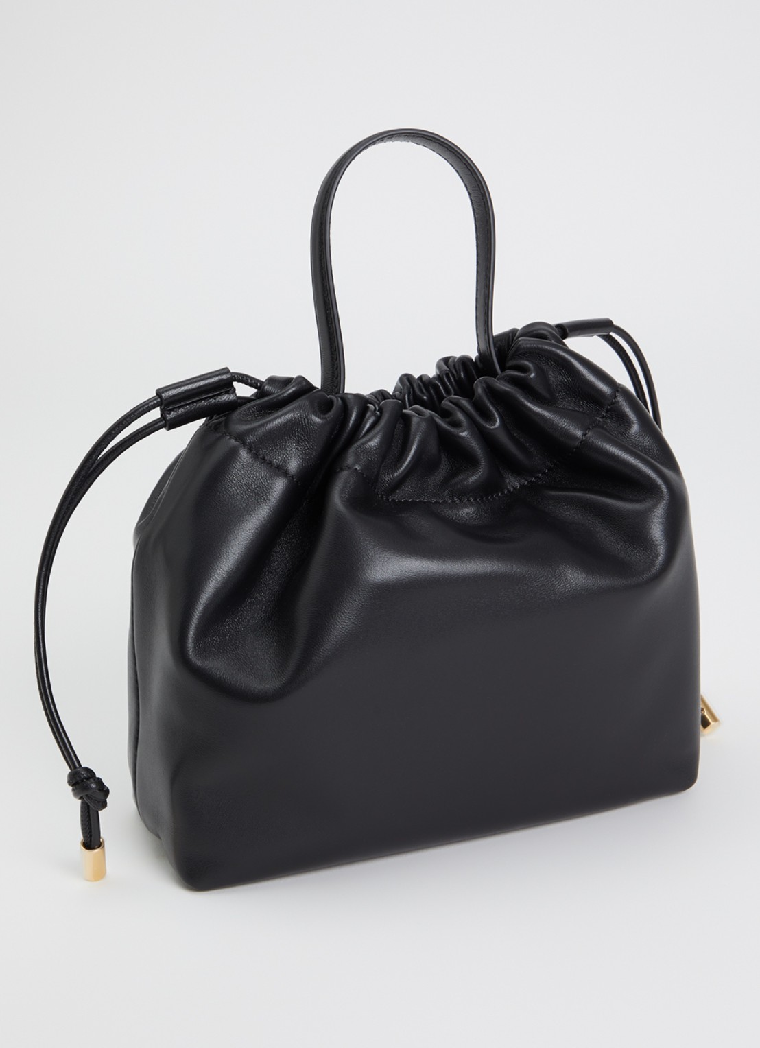 Chloé Mini Chloé Icons schoudertas van lamsleer - achterkant 6 zwart