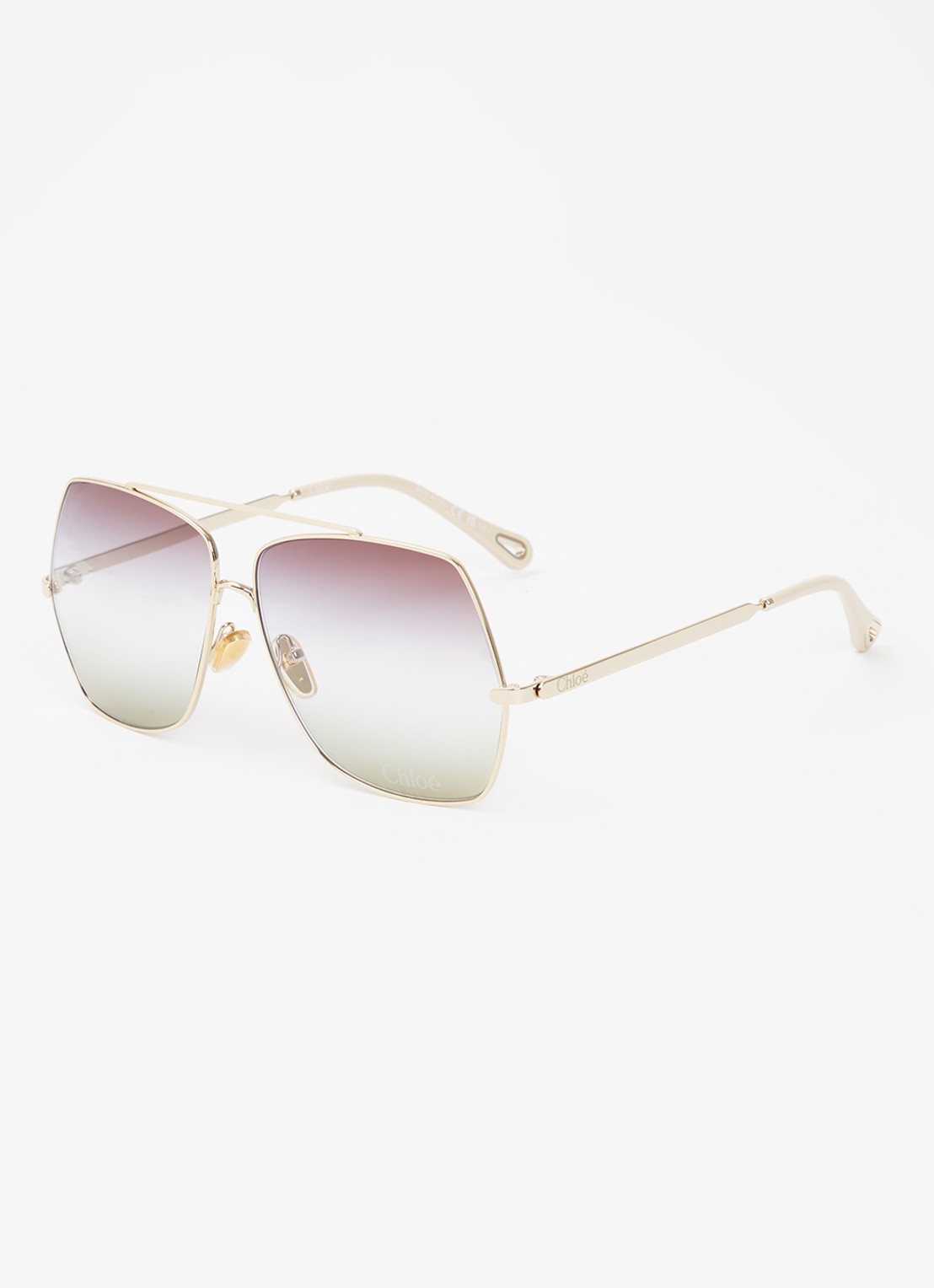 Chloé Piloten zonnebril CH0278S - voorkant 4 goud