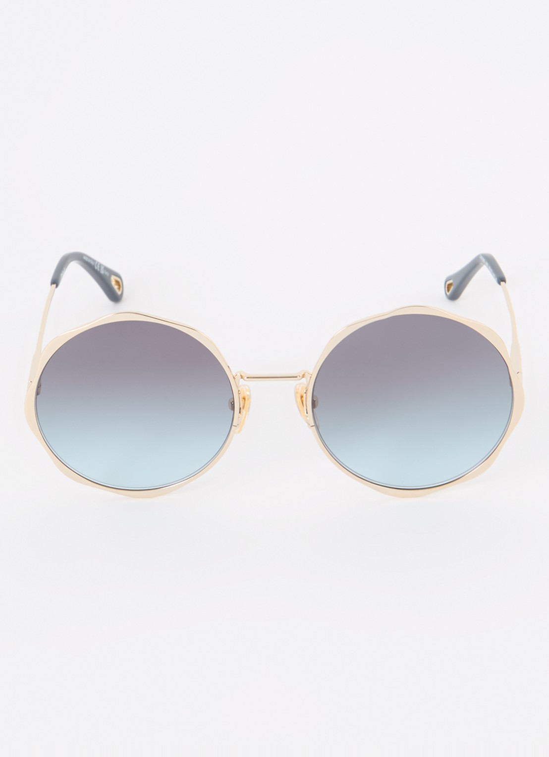 Chloé Retro zonnebril CH0184S  - detail goud