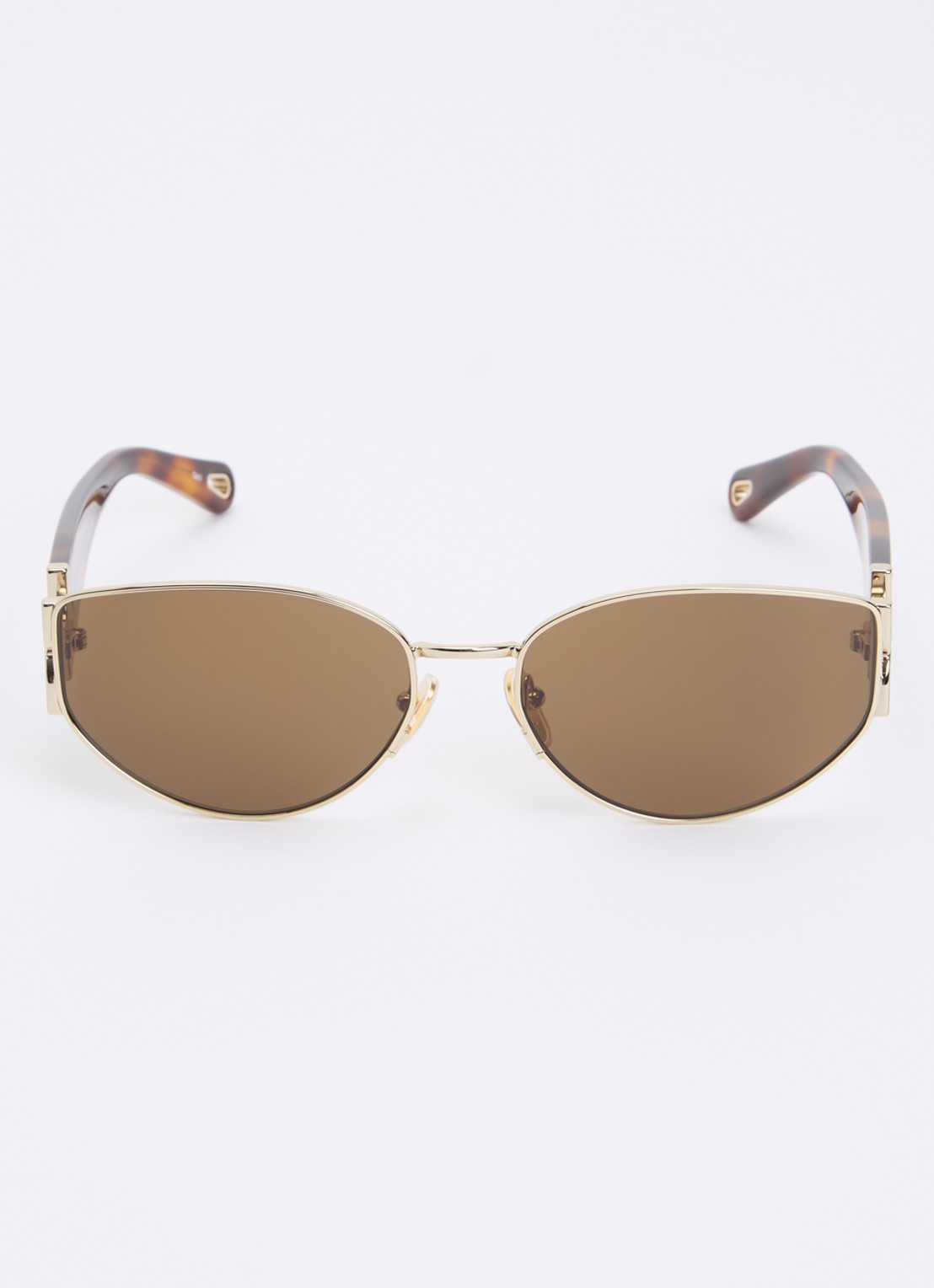Chloé Retro zonnebril CH0260S - detail 2 goud