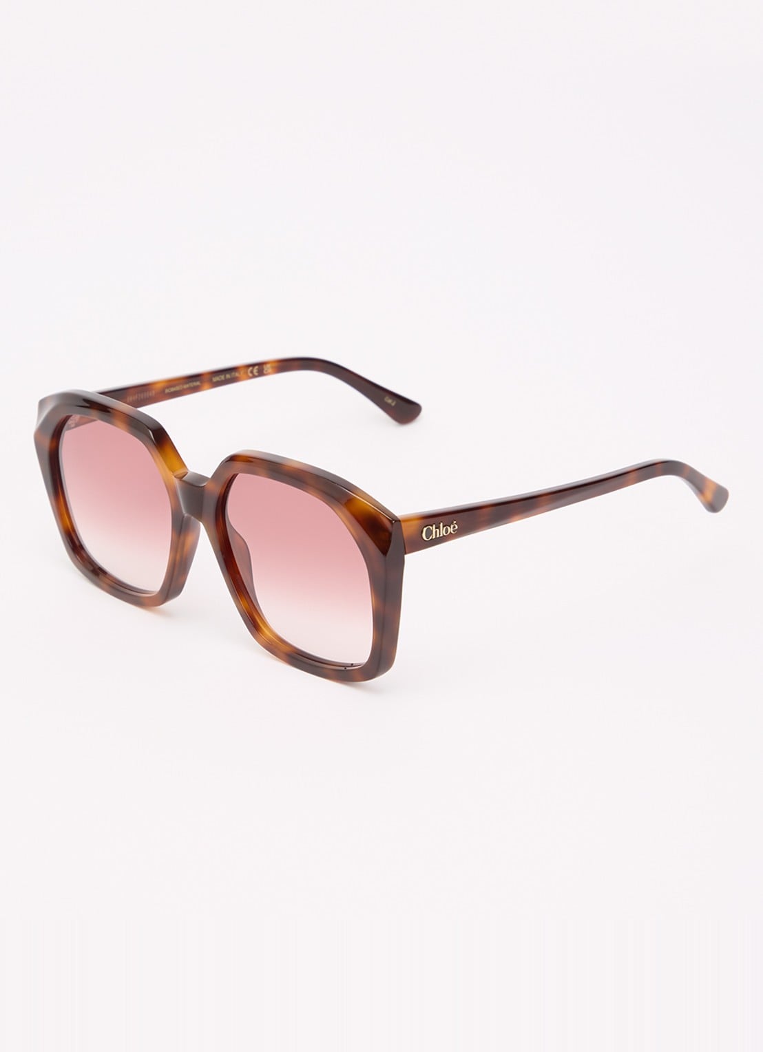 Chloé Retro zonnebril CH0280S - voorkant bruin