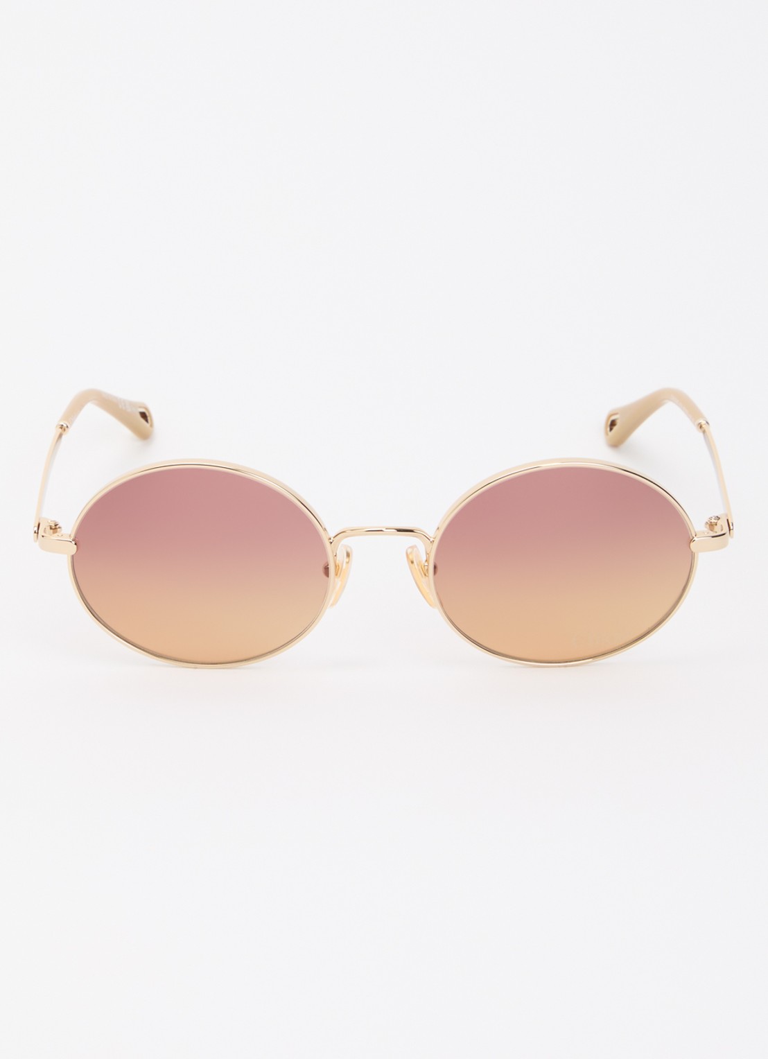 Chloé Retro zonnebril CH0326S - detail goud