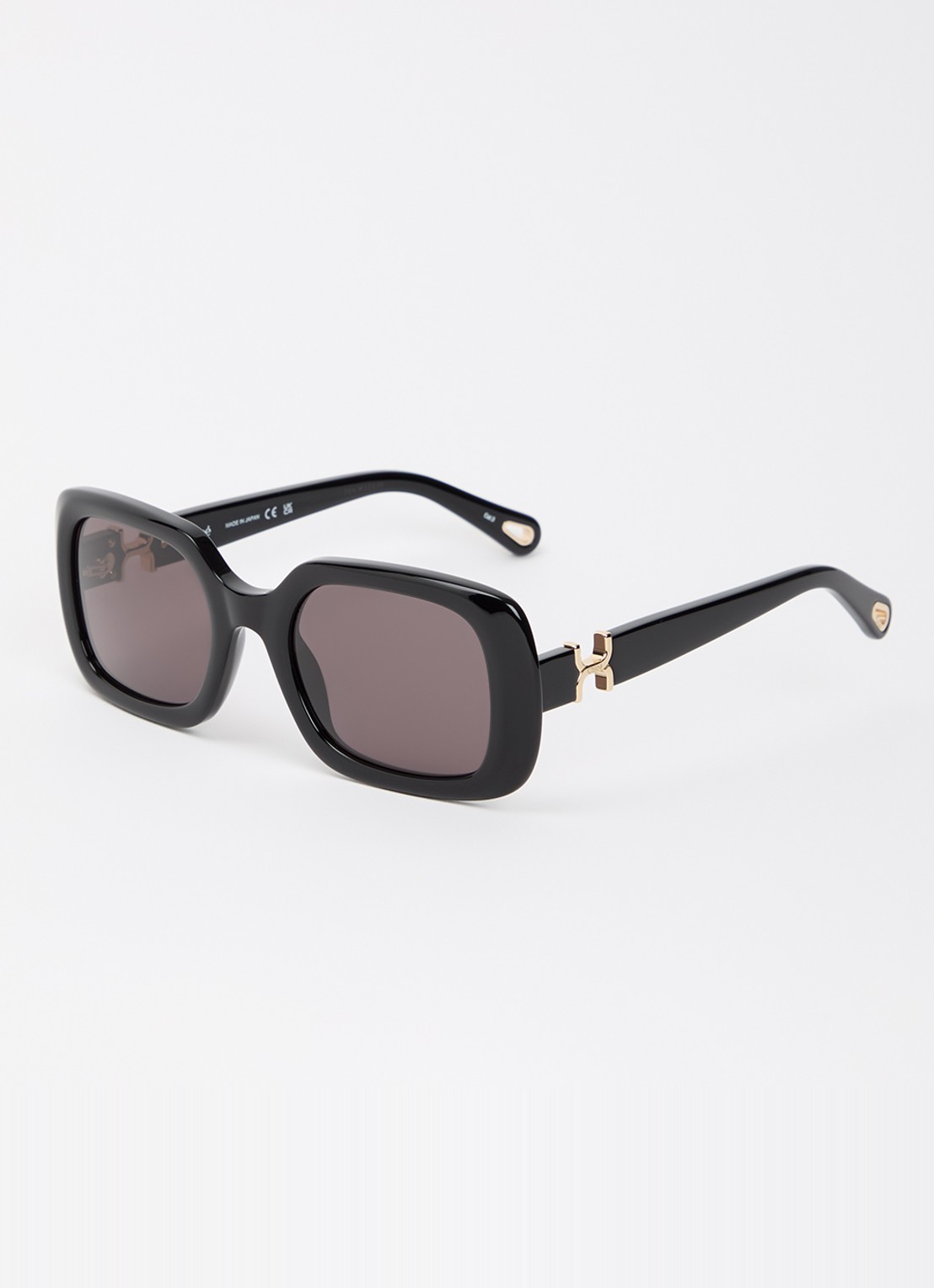 Chloé Retro zonnebril CH0333S - voorkant 4 zwart