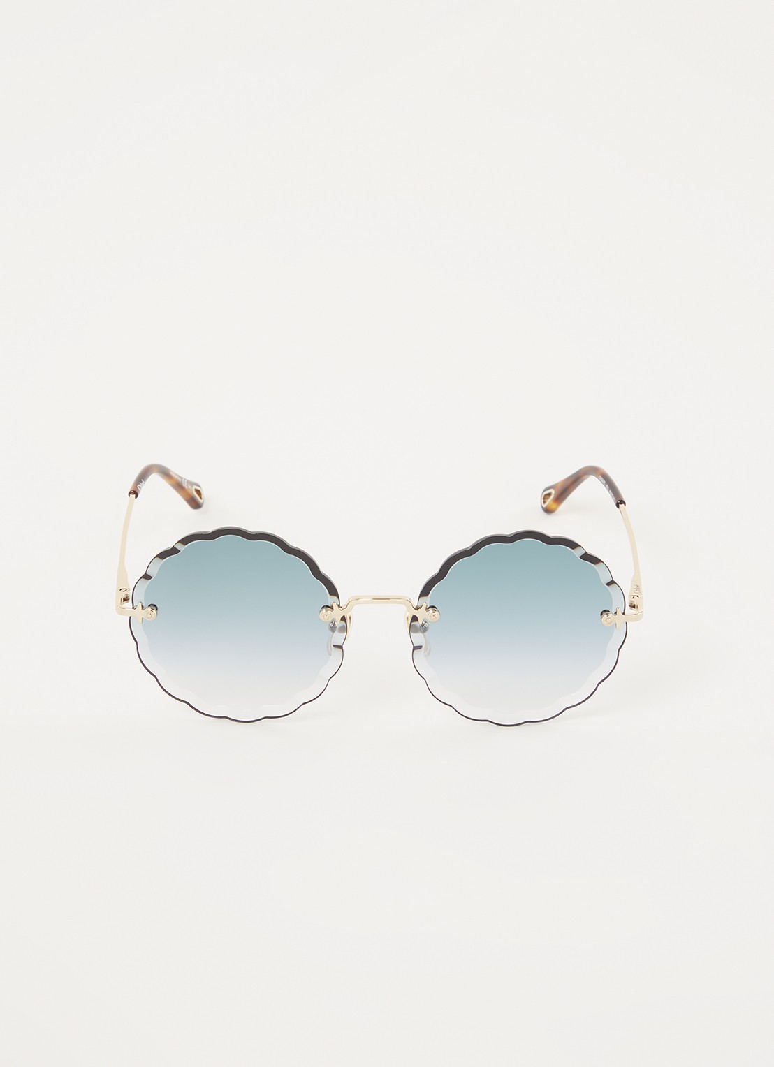 Chloé Rosie Petite zonnebril CH0047S - voorkant 4 goud