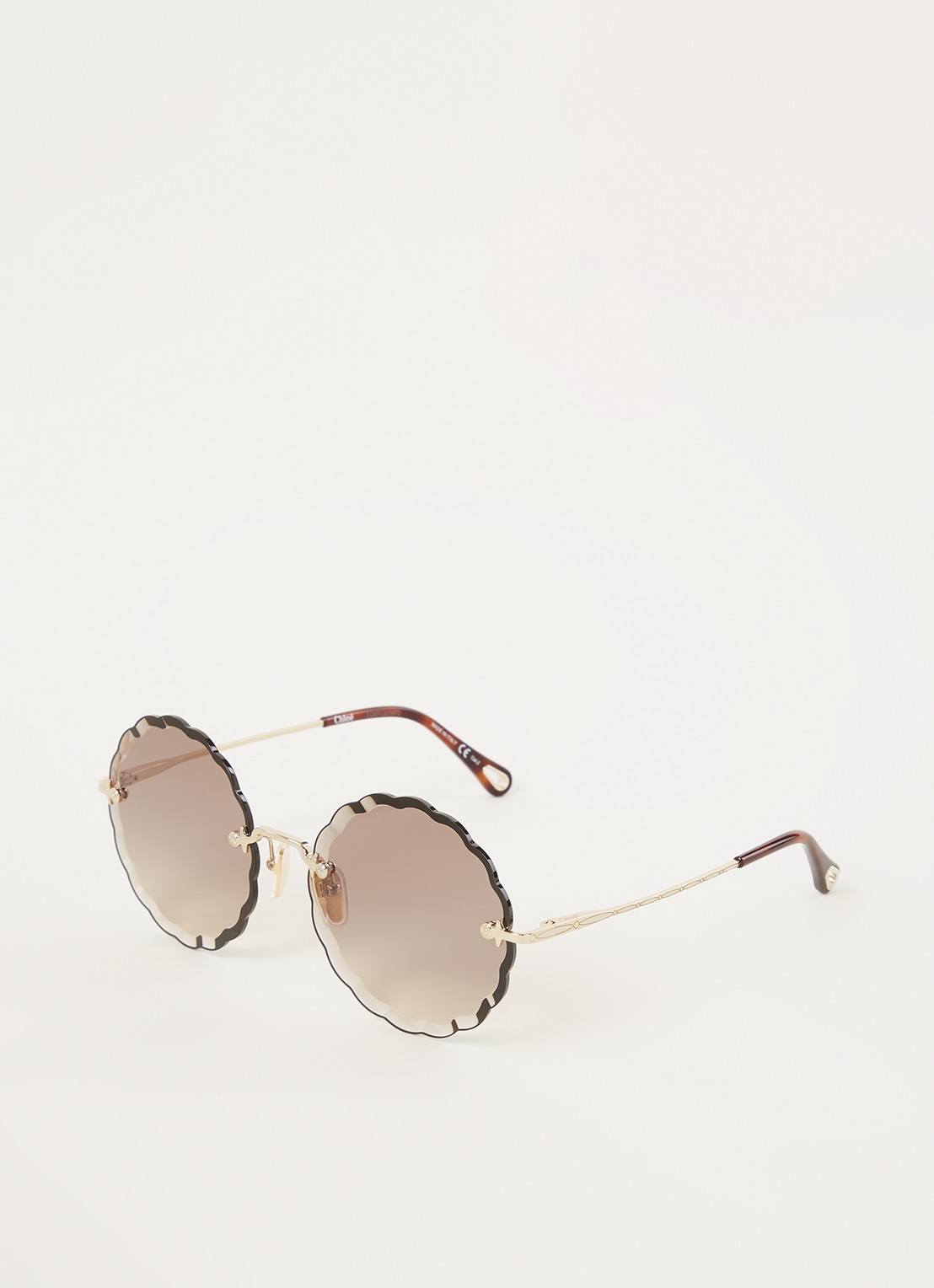 Chloé Rosie zonnebril CH0047S - voorkant 3 goud