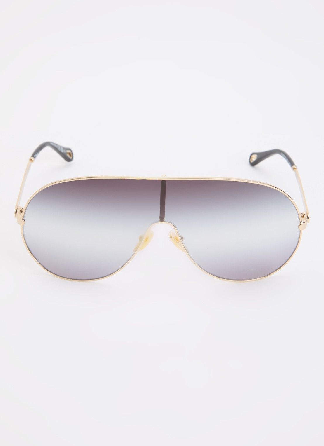 Chloé Shield zonnebril CH0283S - detail 2 goud