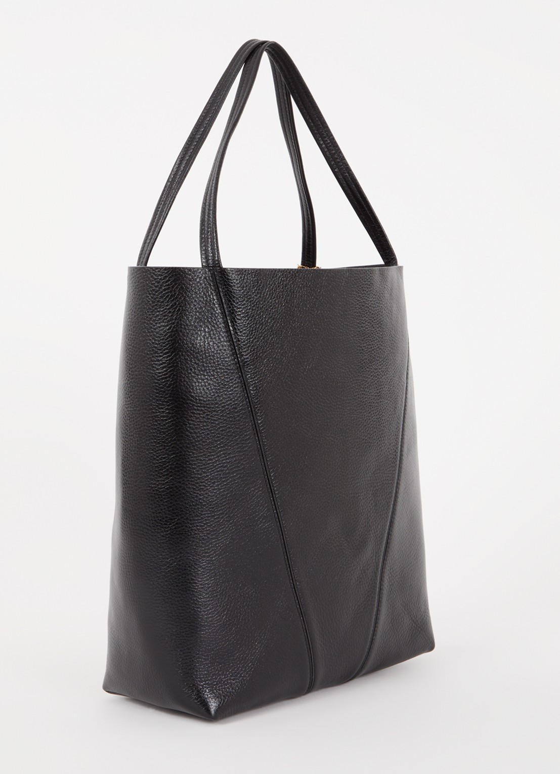 Chloé Spin shopper van kalfsleer - achterkant zwart