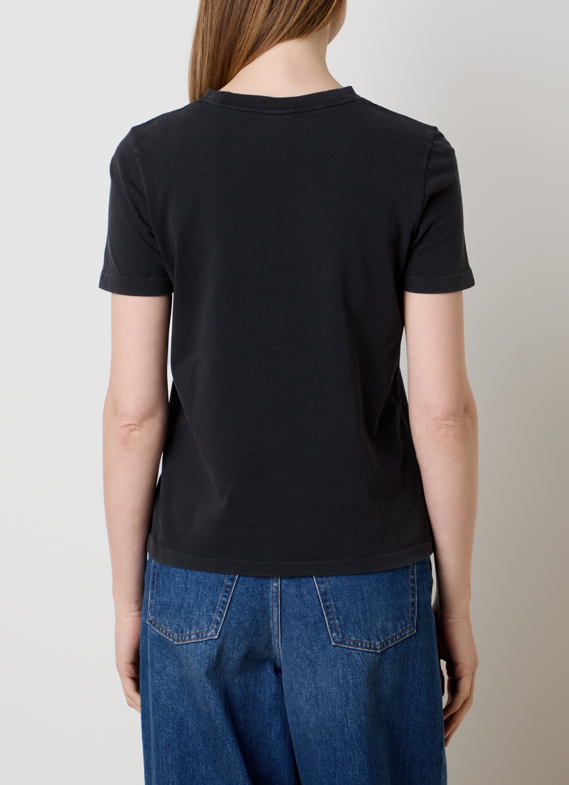 Chloé T-shirt met print - achterkant 5 antraciet