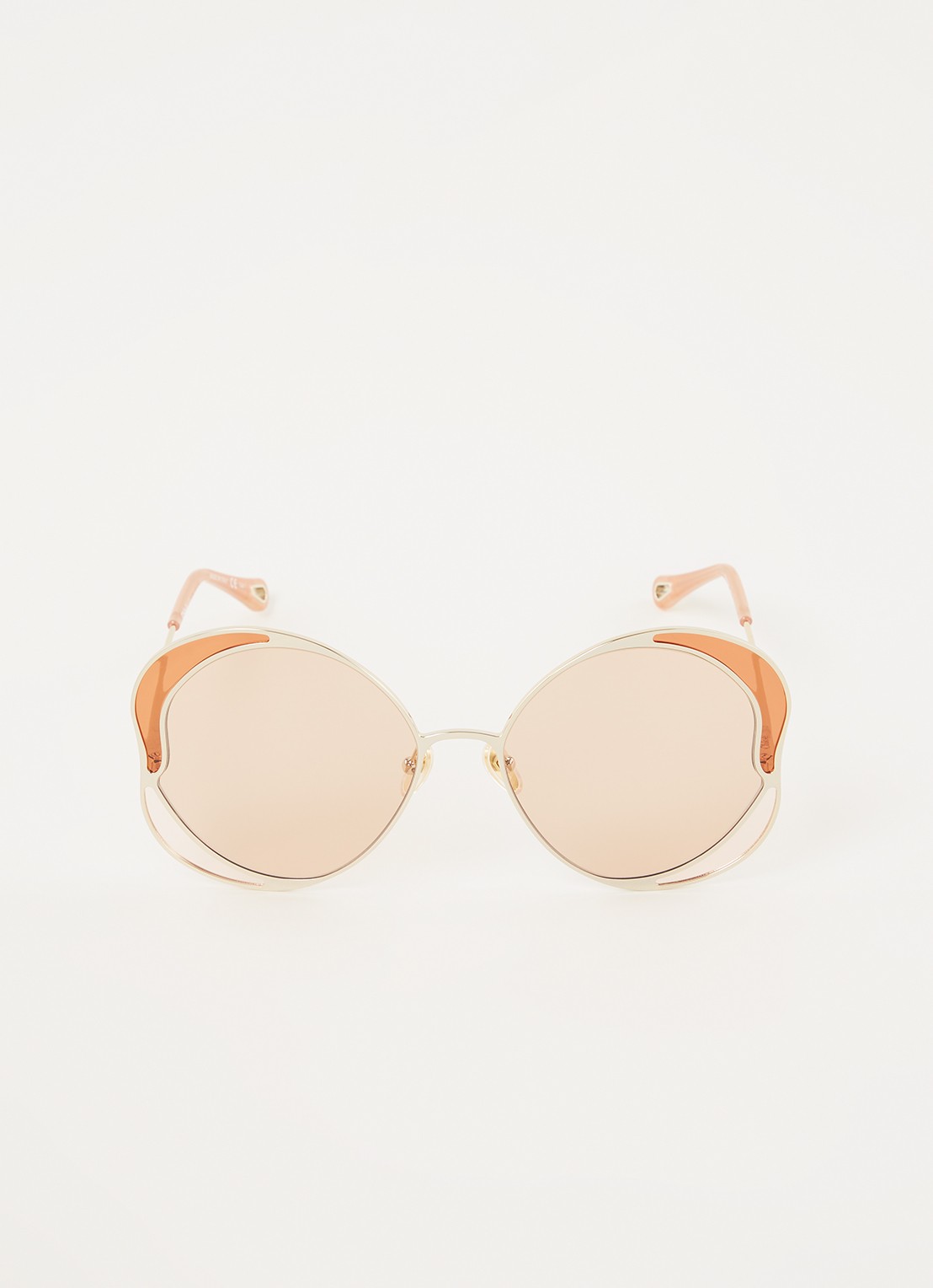 Chloé Zonnebril CH0024S - voorkant 2 goud