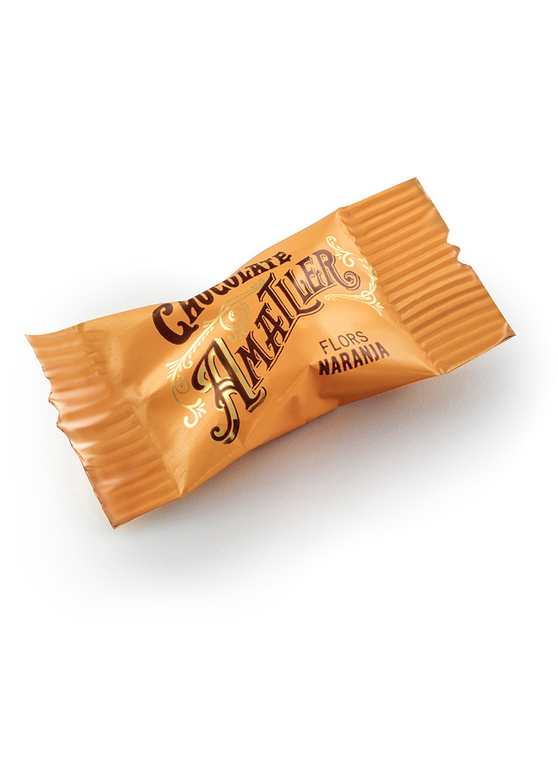 Chocolate Amatller Pure chocolade met sinaasappelvulling 12 stuks - voorkant 2 undefined