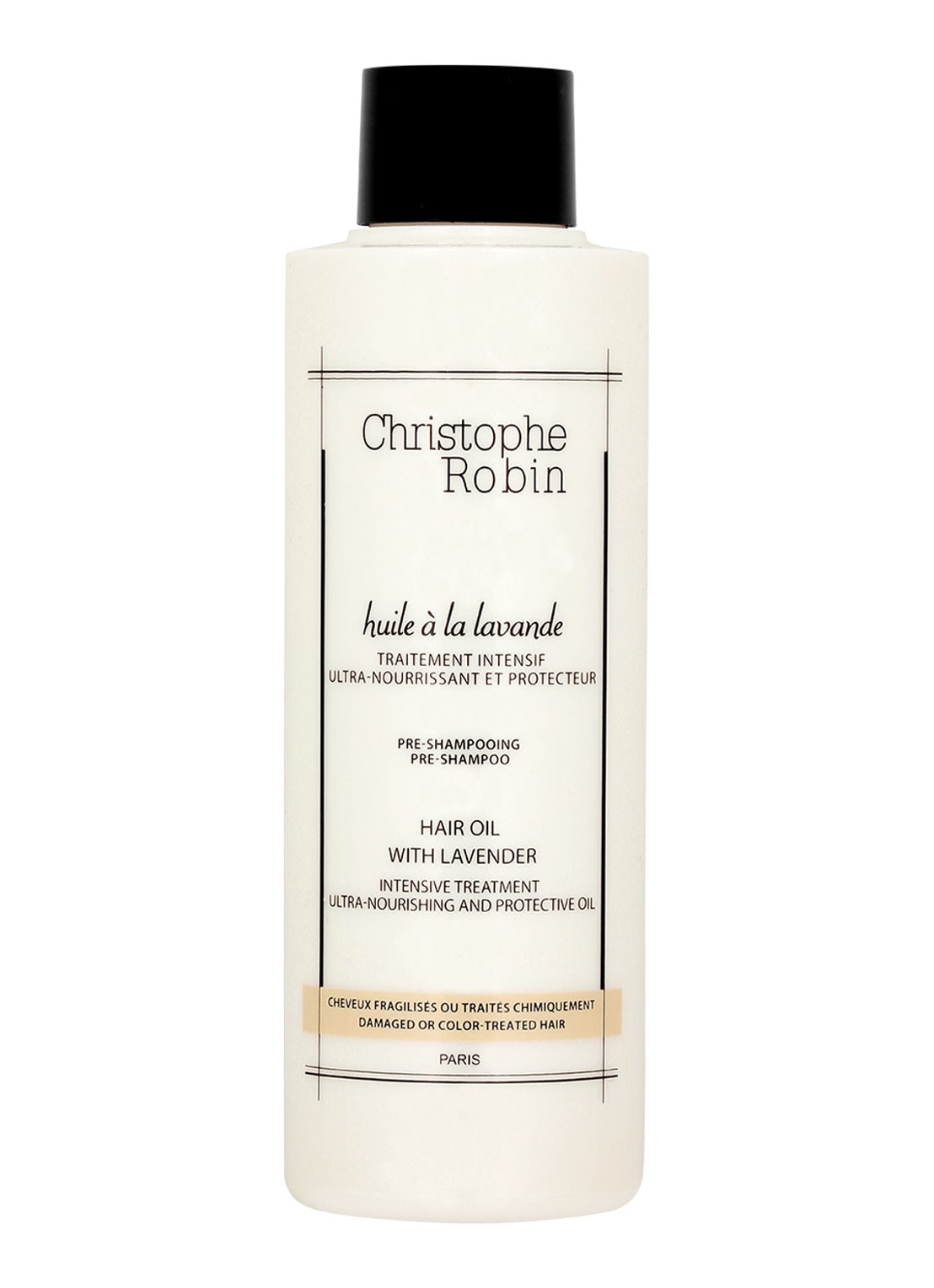 Christophe Robin Moisturizing Hair Oil with Lavender - haarolie - voorkant undefined
