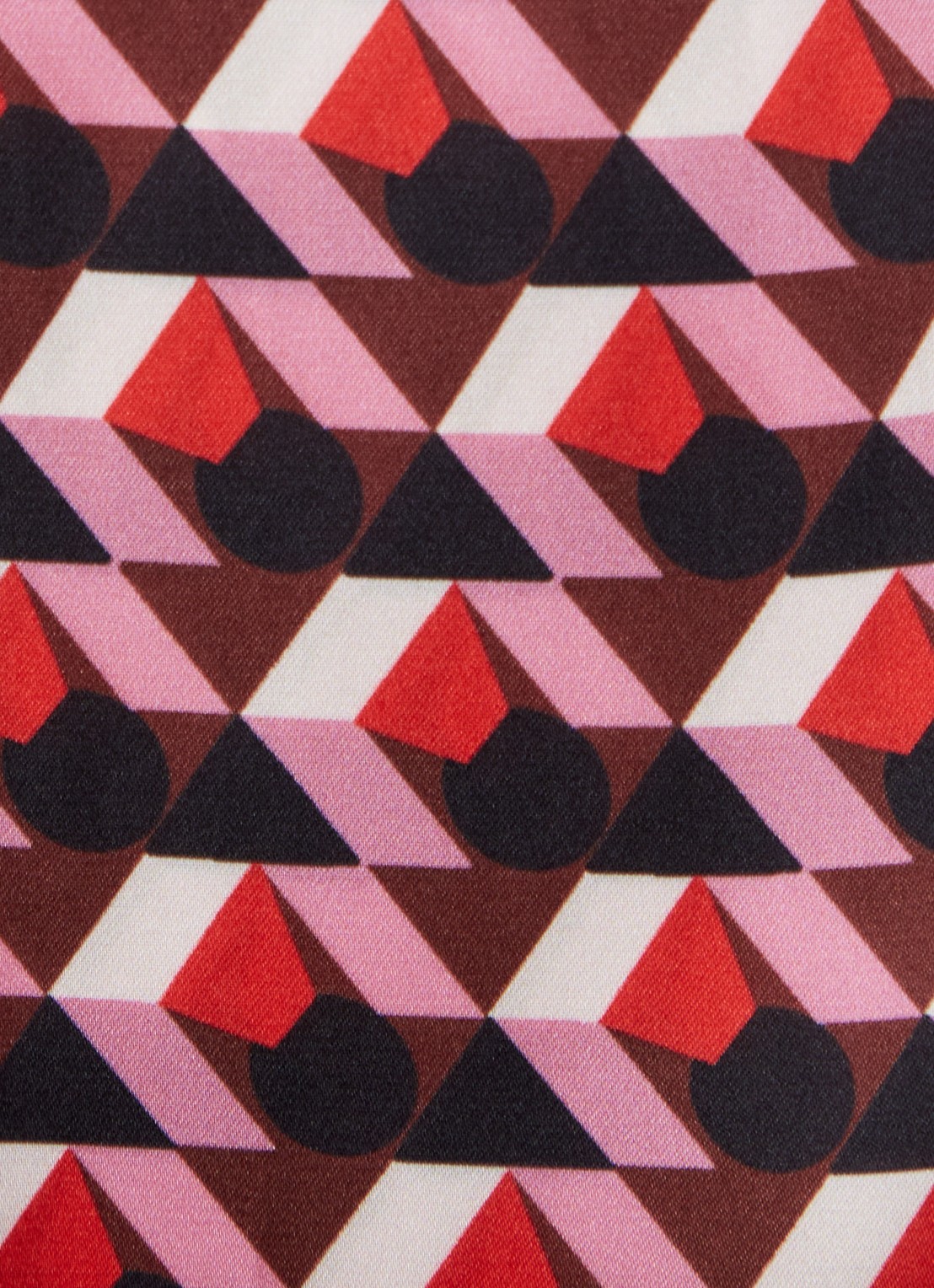 Cinque Cieata mini tuniekjurk van satijn met steekzakken - detail 4 roze