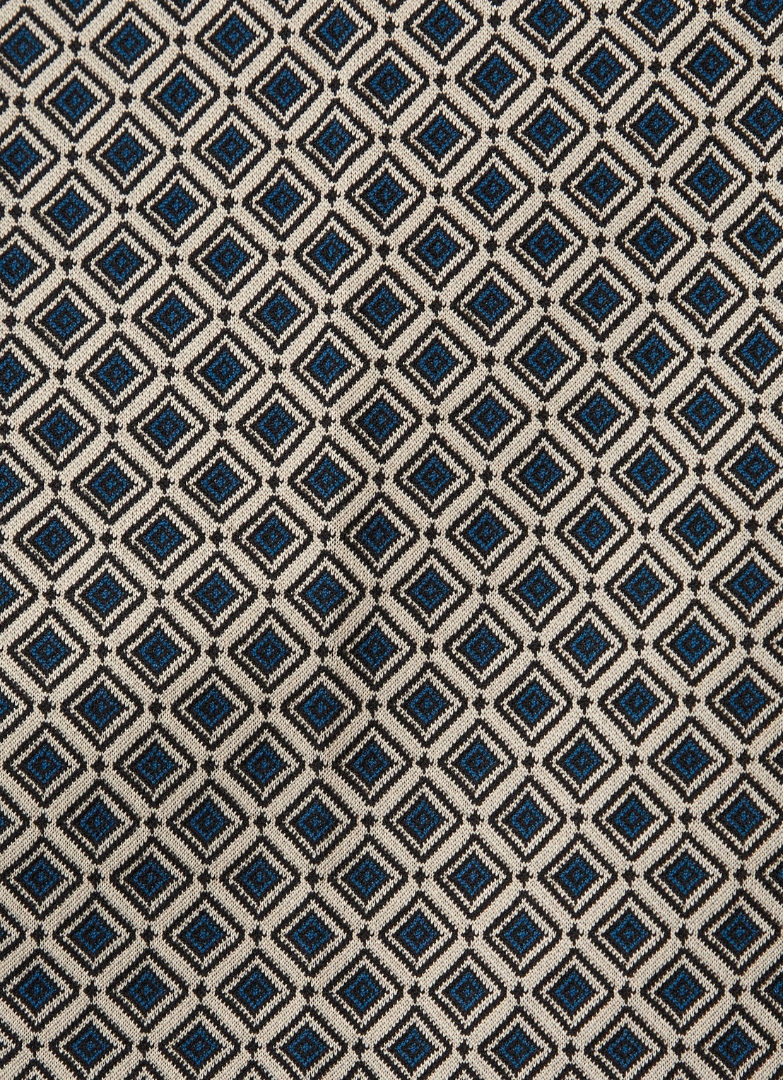 Cinque Cilarni blazer met print en schoudervulling - detail 2 donkerbeige