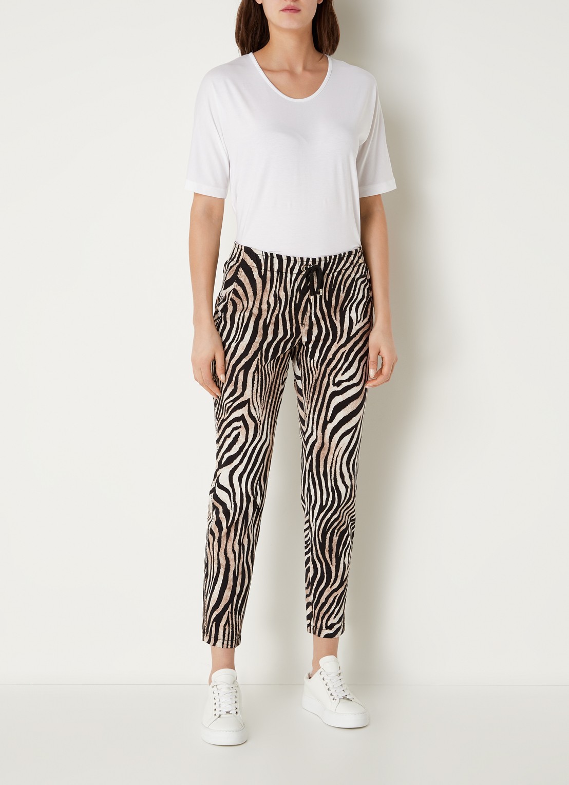 CINQUE Cilia T-shirt  - voorkant 3 wit