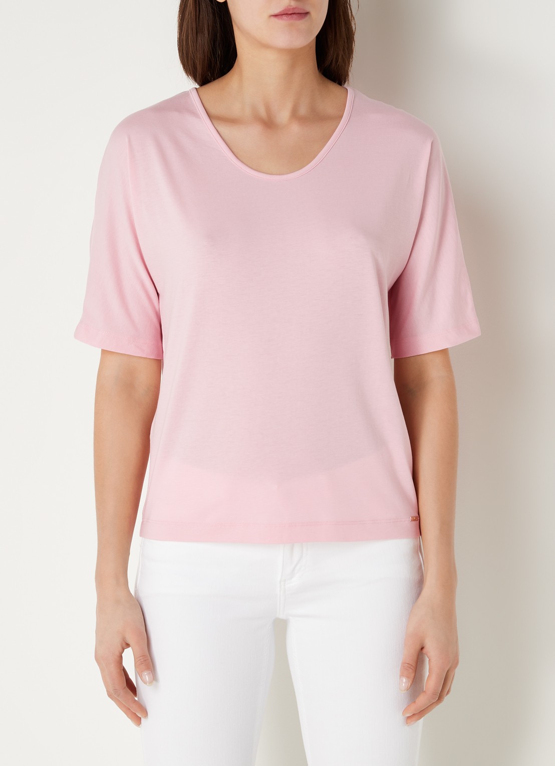 CINQUE Cilia T-shirt  - detail 2 lichtroze