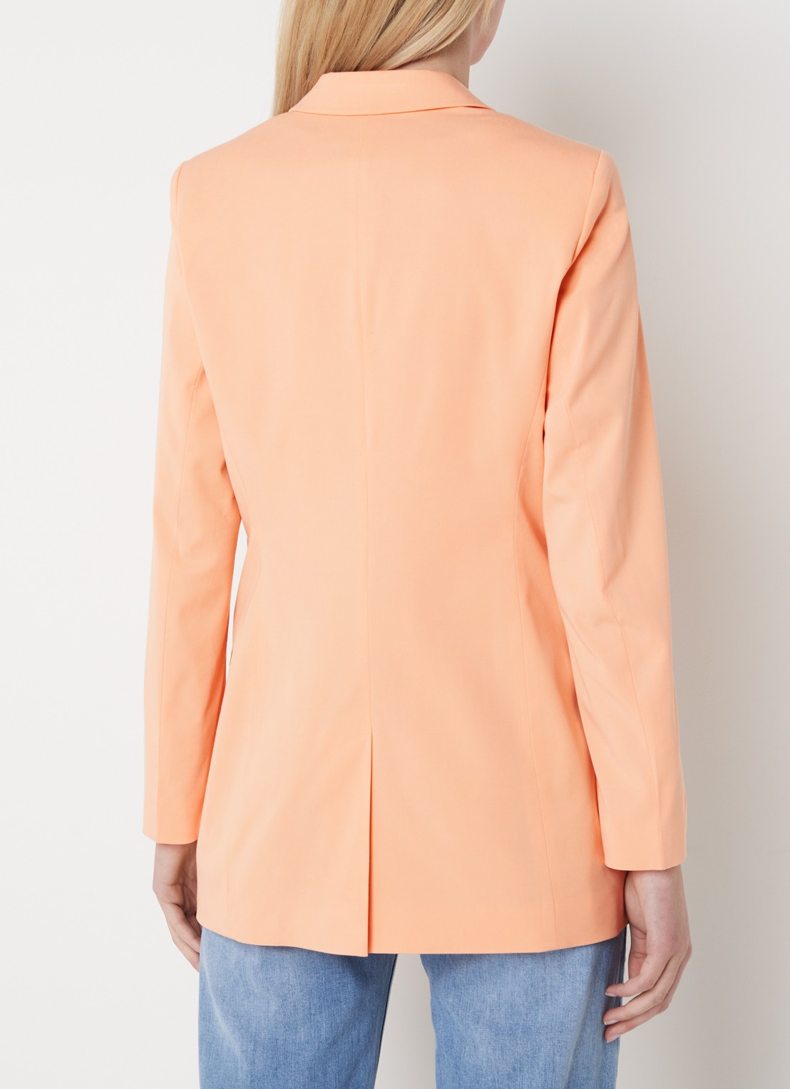 CINQUE Cilisa blazer  met klepzakken - achterkant lichtoranje