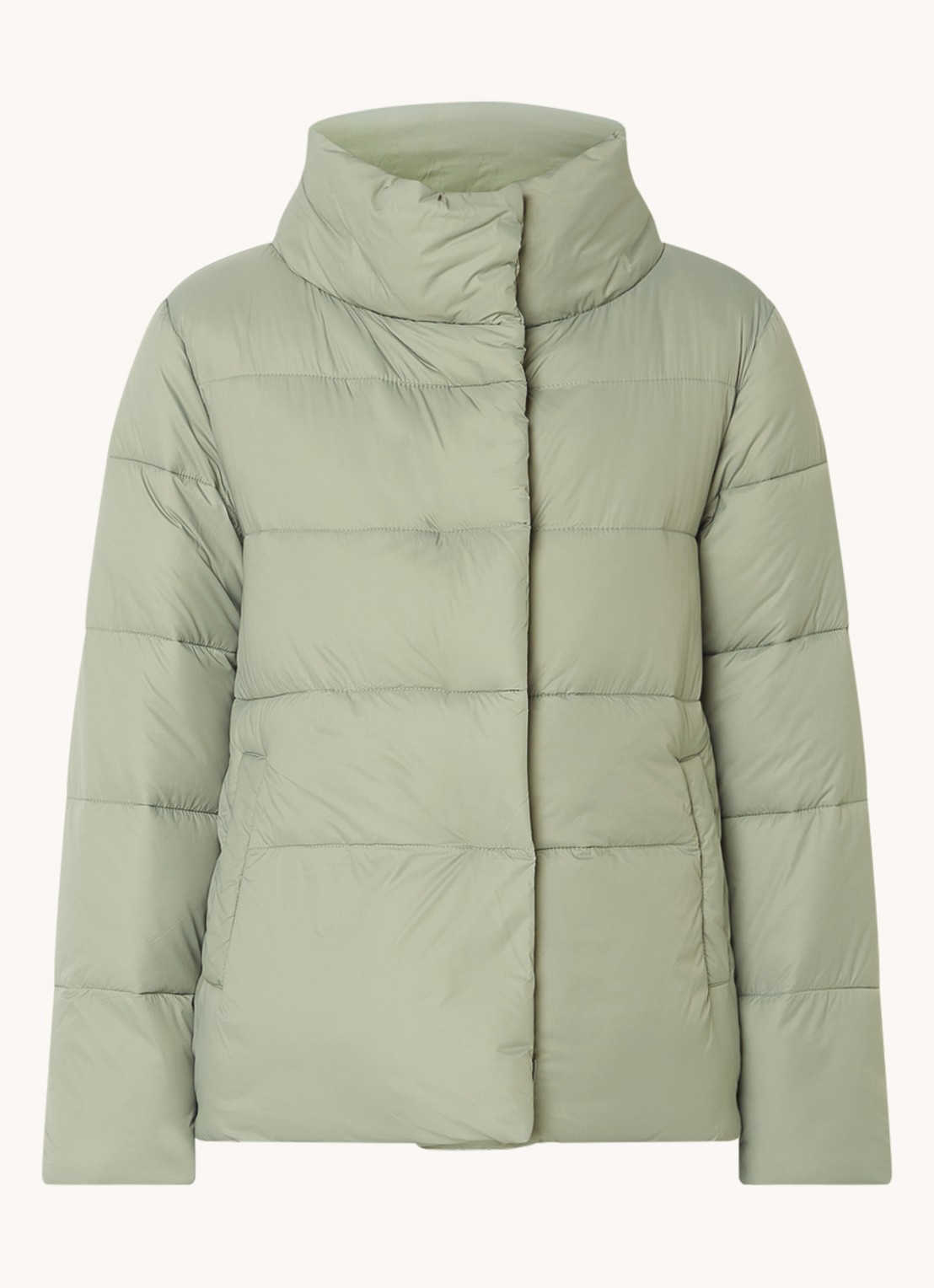 Cinque Cilulu puffer jas met donsvulling - voorkant 3 groen