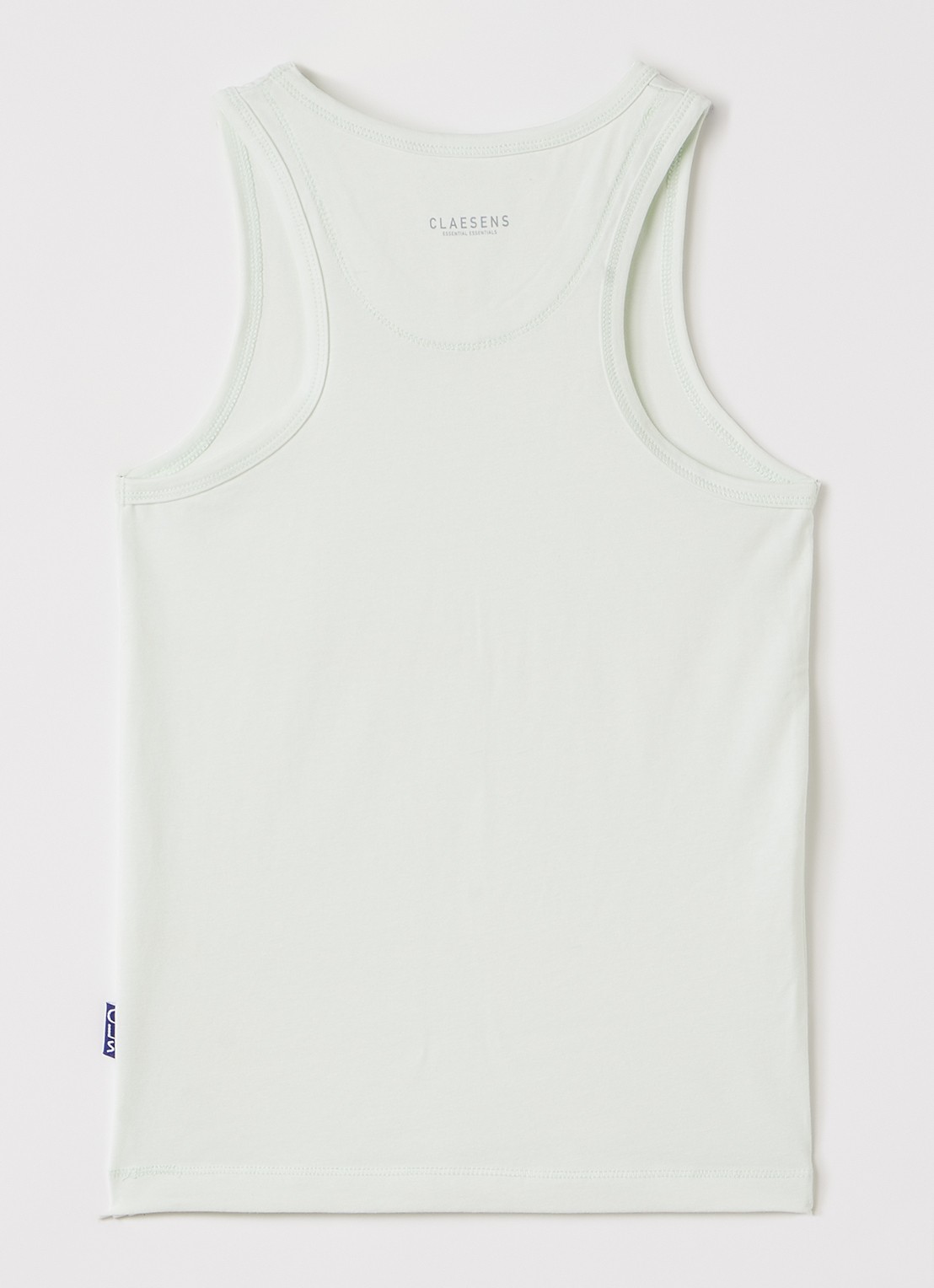 Claesens Singlet van katoen - voorkant 2 mint