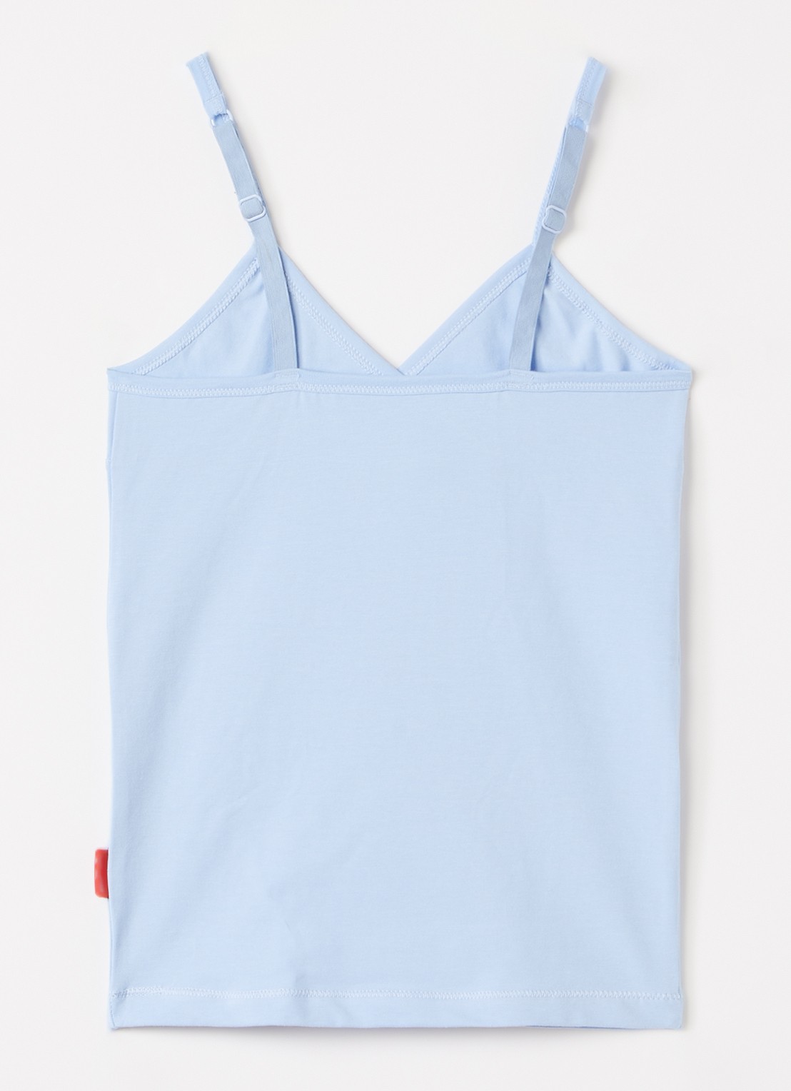 Claesens Singlet van katoen - voorkant 2 blauwgrijs