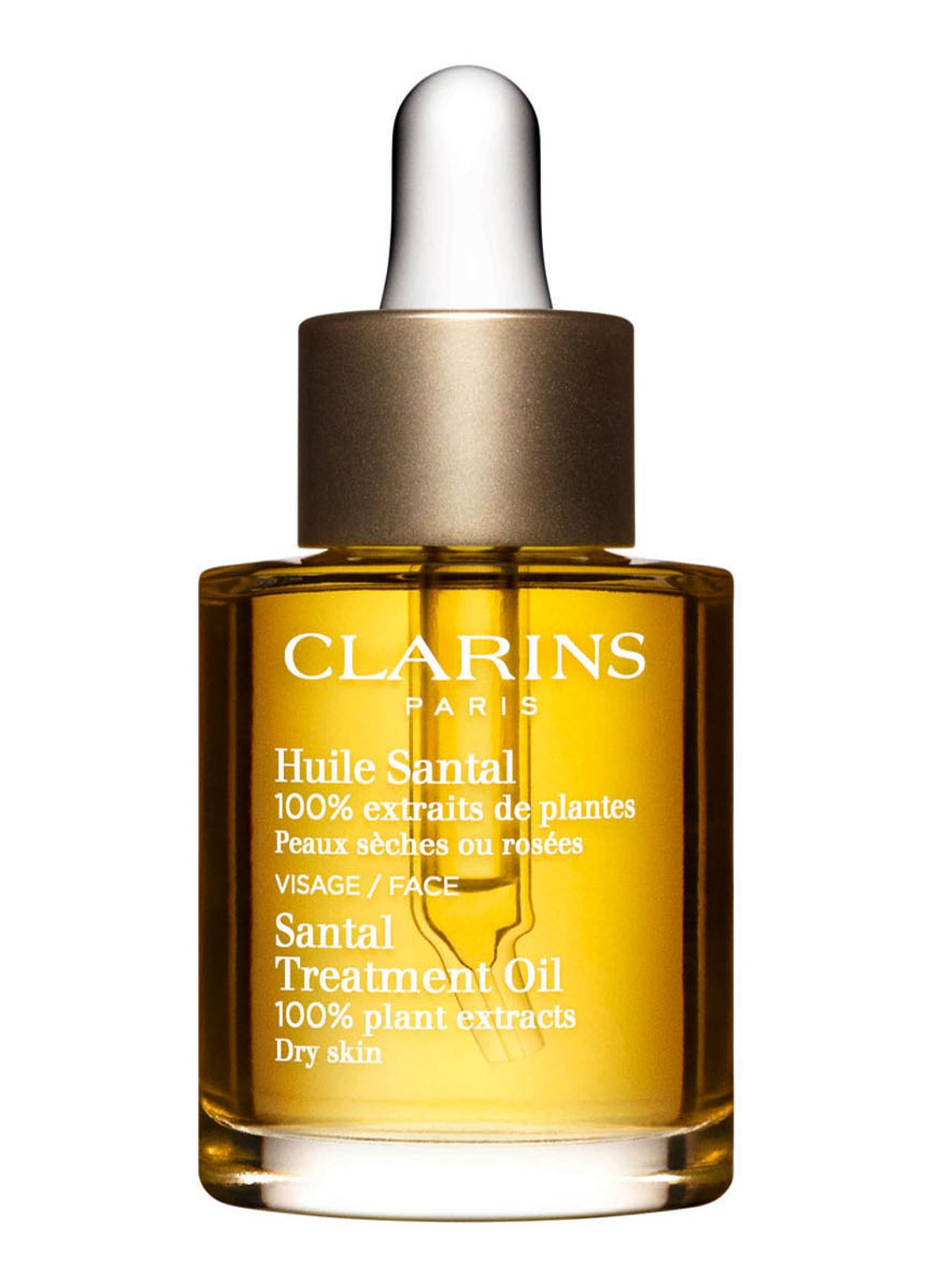 Clarins Huile Santal - gezichtsolie - voorkant undefined
