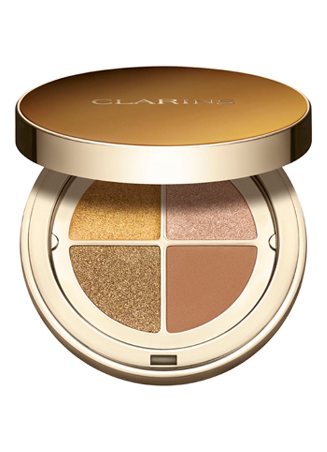 Clarins Ombre 4 Couleurs - oogschaduw palette - voorkant 07 - bronze gradation