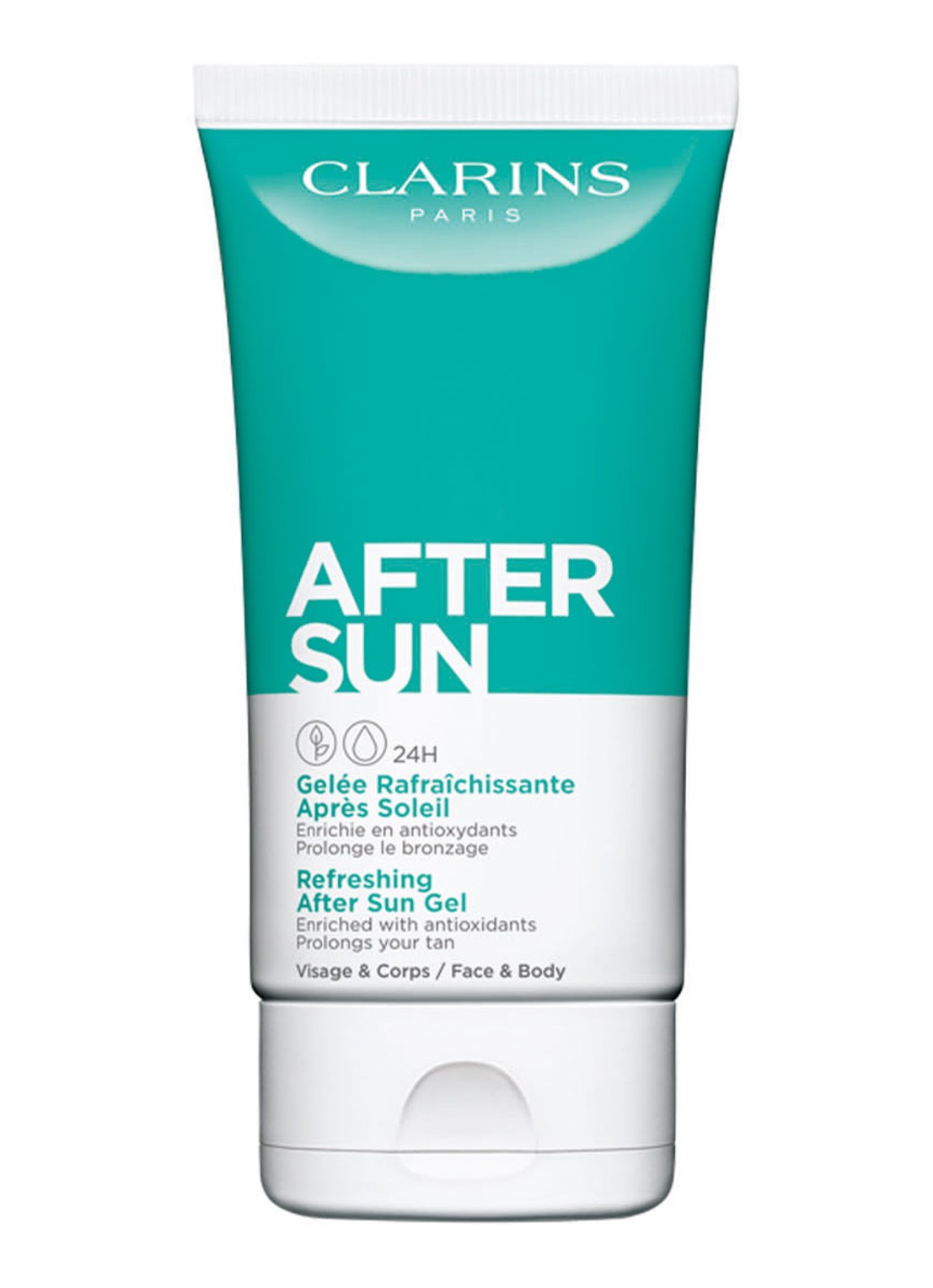 Clarins Refreshing After Sun Gel Face & Body - aftersun - voorkant undefined
