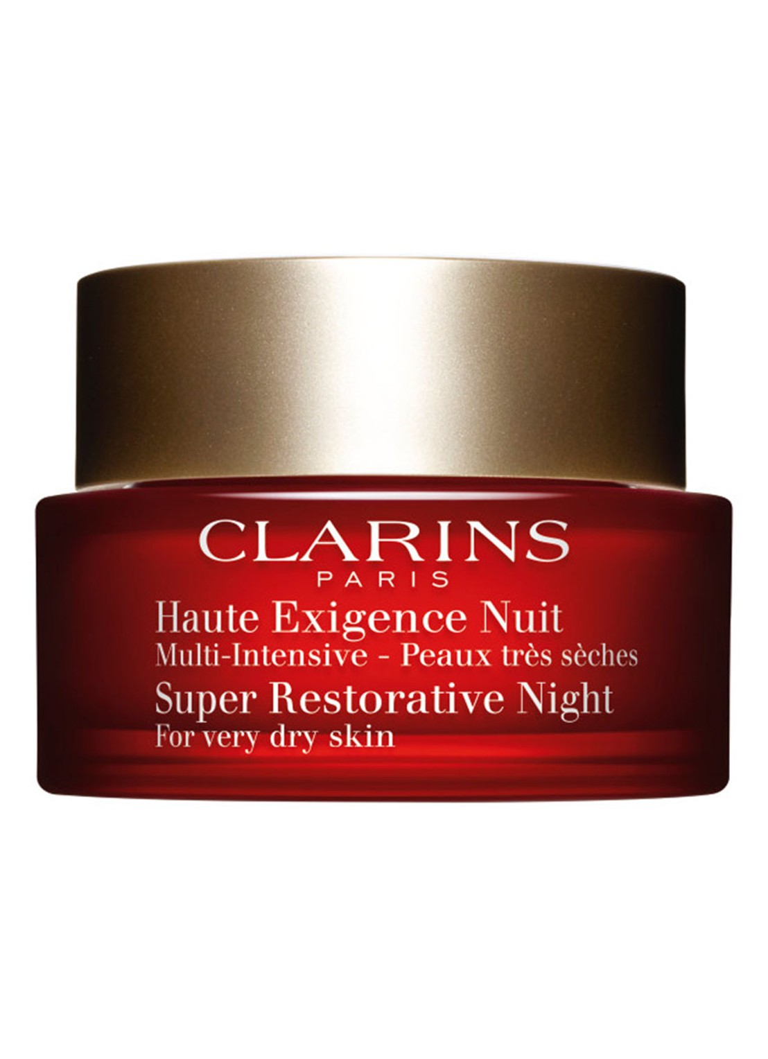 Clarins Super Restorative Haute Exigence Nuit droge huid - nachtcrème - voorkant undefined