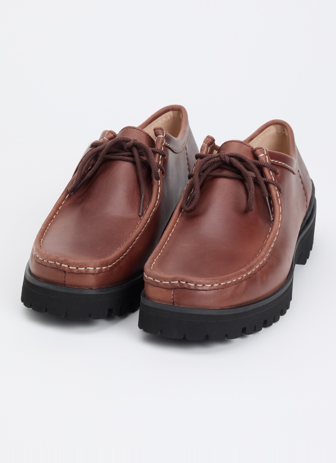 Clarks Originals Walla Yukoner veterschoen van leer - detail 3 bruin