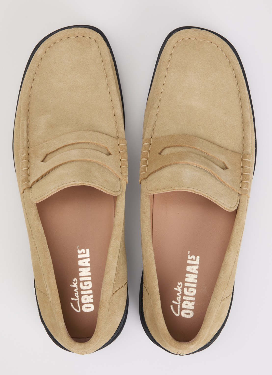 Clarks Originals Yukoner loafer van suède - detail 2 camel