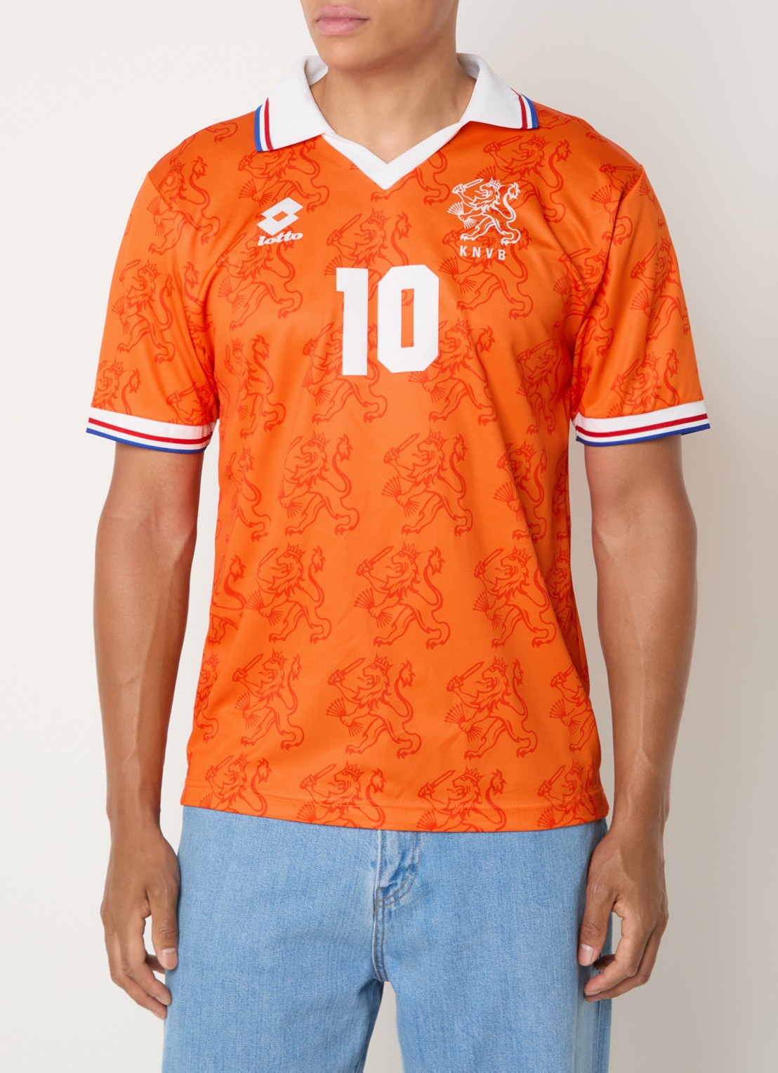 Classic Football Shirts 1994 Netherlands Bergkamp - detail 2 orange