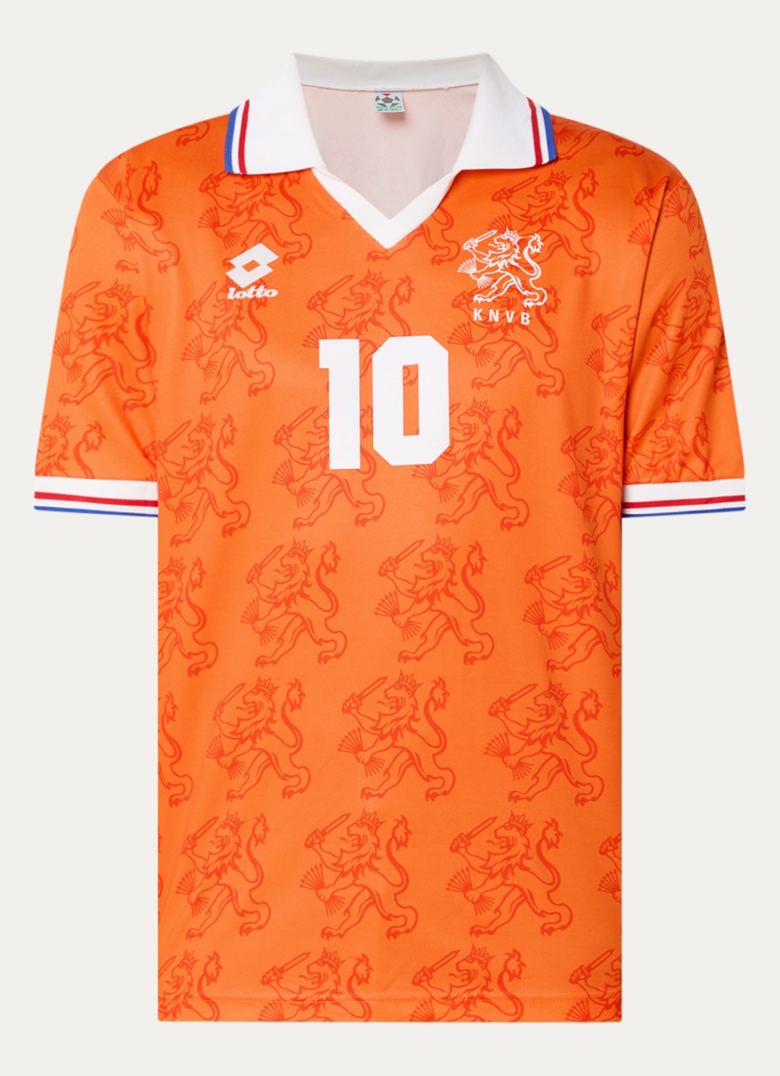 Classic Football Shirts 1994 Netherlands Bergkamp - voorkant 3 orange