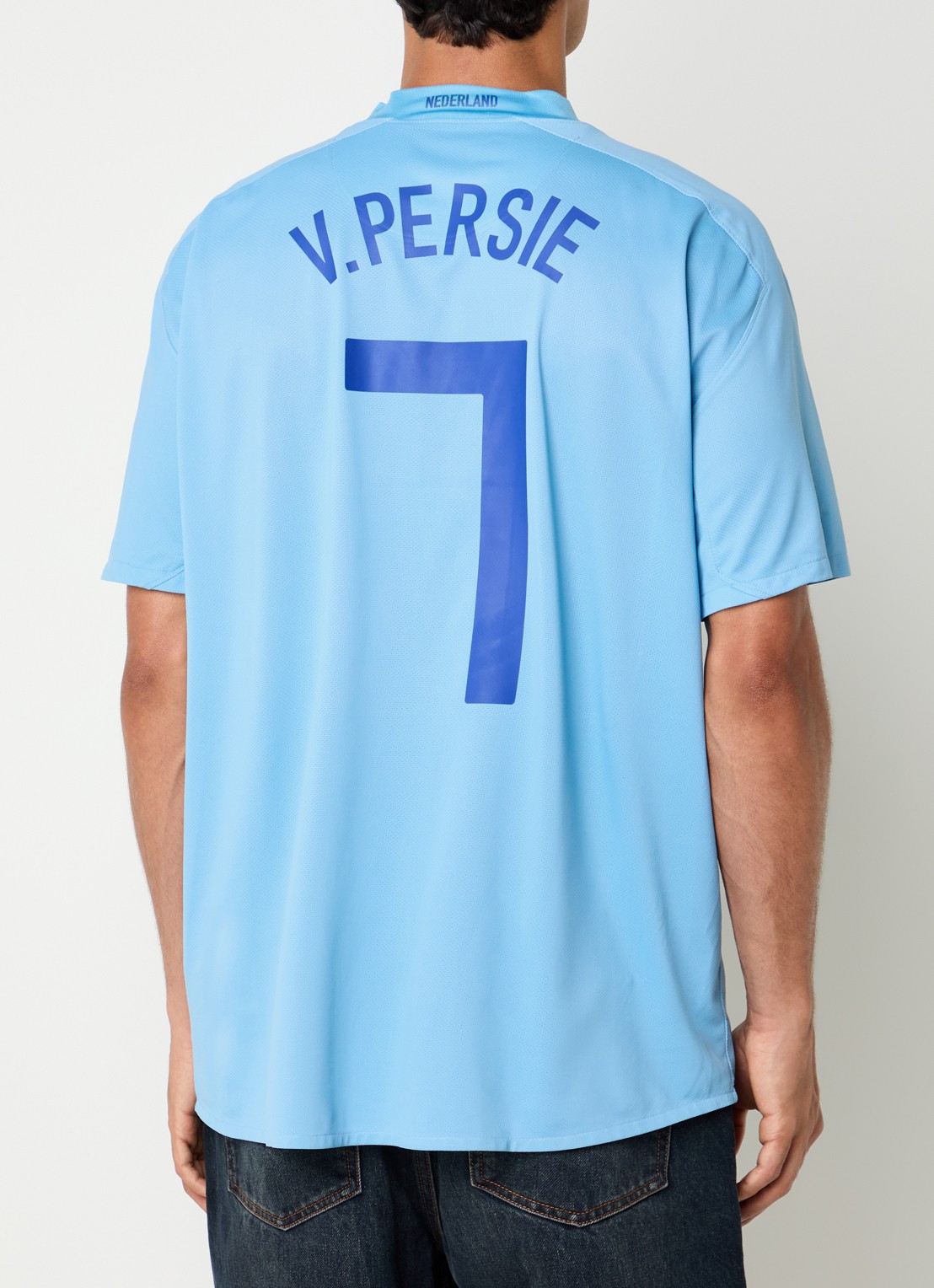 Classic Football Shirts 2008-10 Netherlands Van Persie voetbalshirt - detail 2 blauw