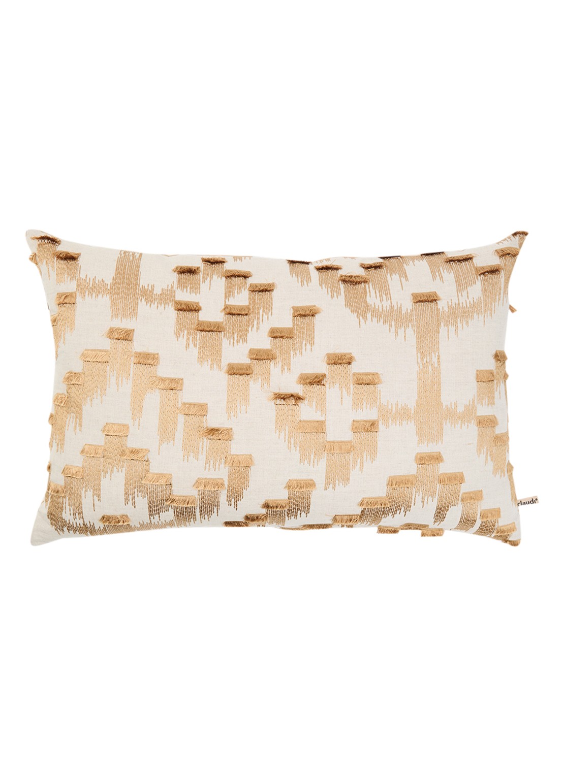 Claudi Aimee sierkussen 40 x 60 cm  - voorkant 3 goud
