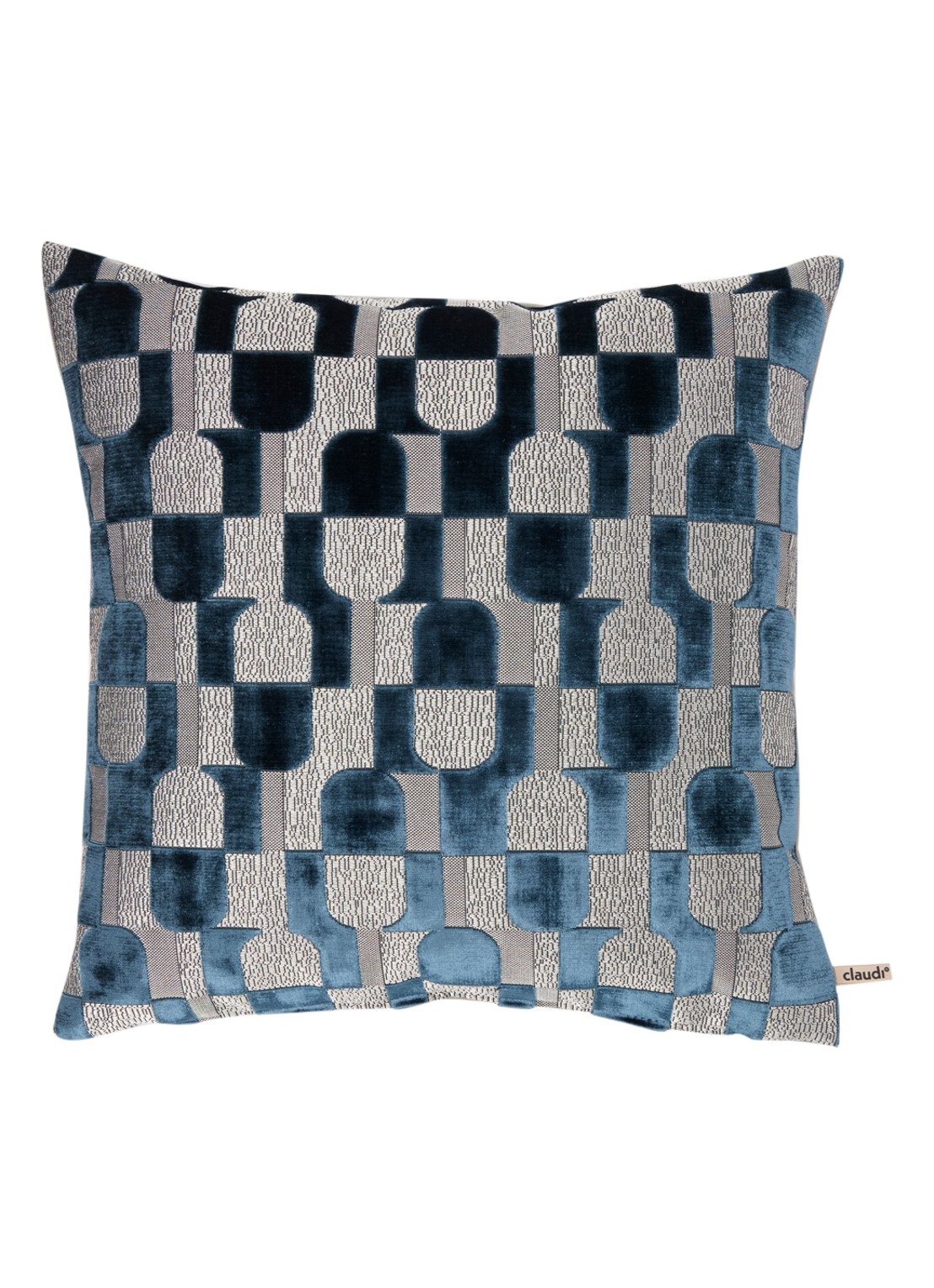 Claudi Arkos Exclusive sierkussen 45 x 45 cm - voorkant indigo