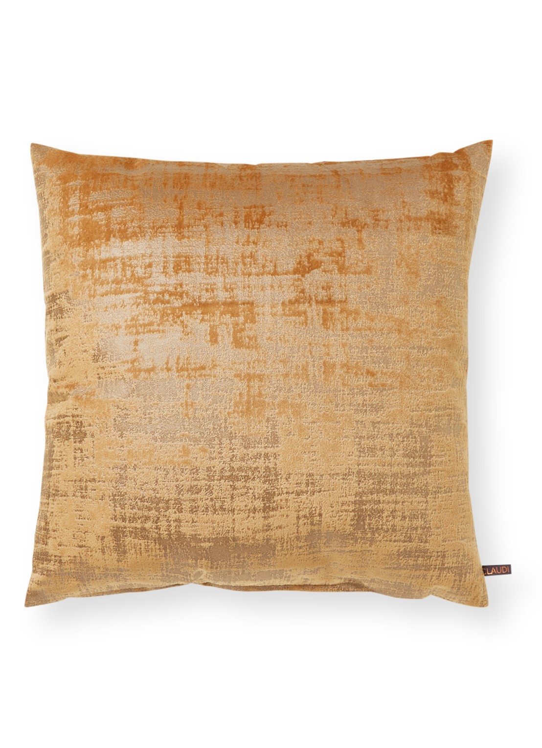 Claudi  Asha sierkussen 45 x 45 cm - voorkant goud