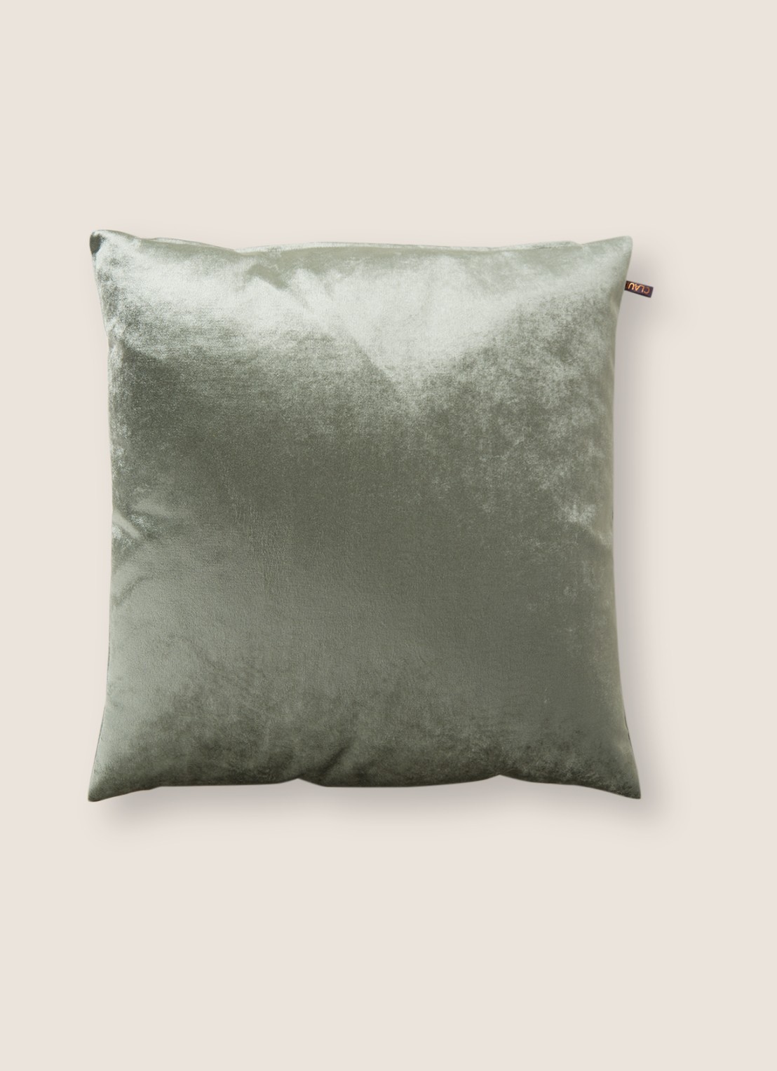 Claudi Bandi sierkussen 50 x 50 cm  - voorkant 3 groen