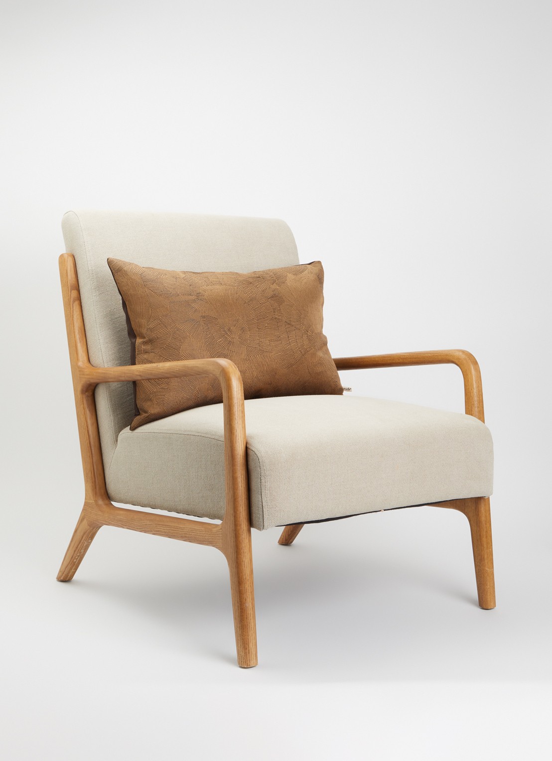 Claudi Cleon sierkussen 40 x 60 cm - voorkant 2 goud