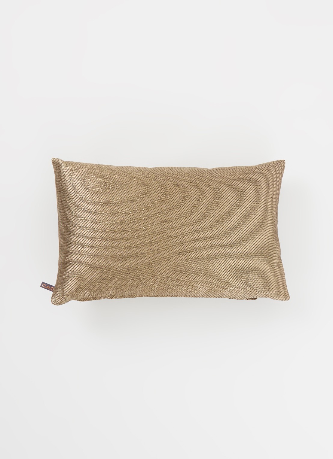 Claudi  Diamo sierkussen 30 x 45 cm - voorkant 2 goud