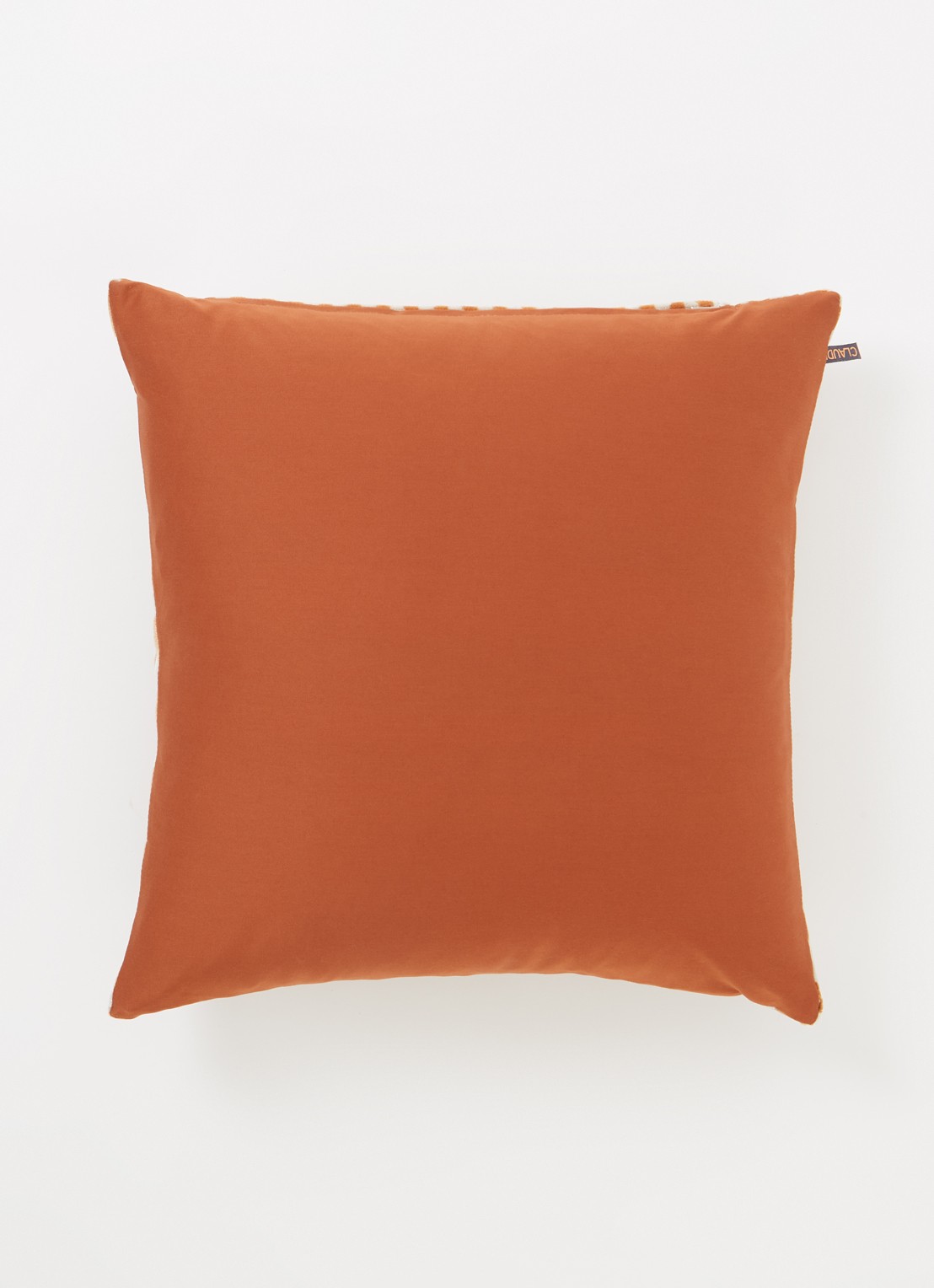Claudi Dionne sierkussen 45 x 45 cm - voorkant 2 roestbruin