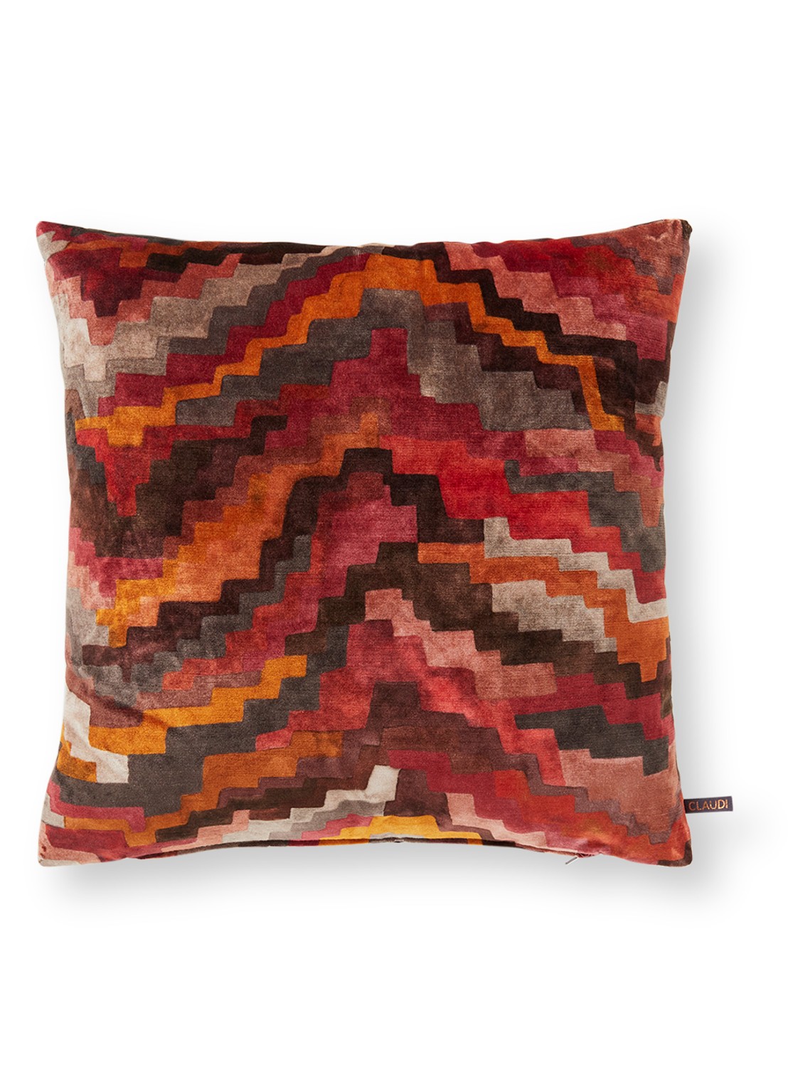 Claudi Fanny sierkussen 45 x 45 cm - voorkant orange