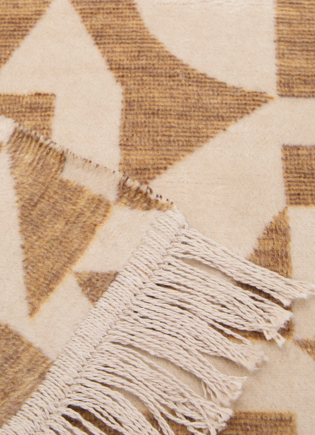 Claudi Lonata plaid 150 x 200 cm - detail 3 bruin