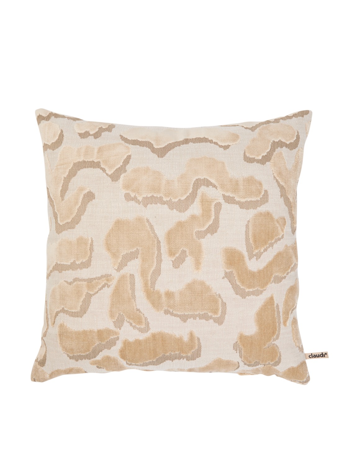 Claudi Nimfy sierkussen 45 x 45 cm - voorkant naturel