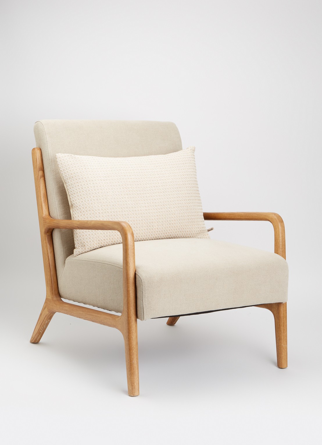 Claudi Palessi sierkussen 40 x 60 cm - voorkant 2 beige