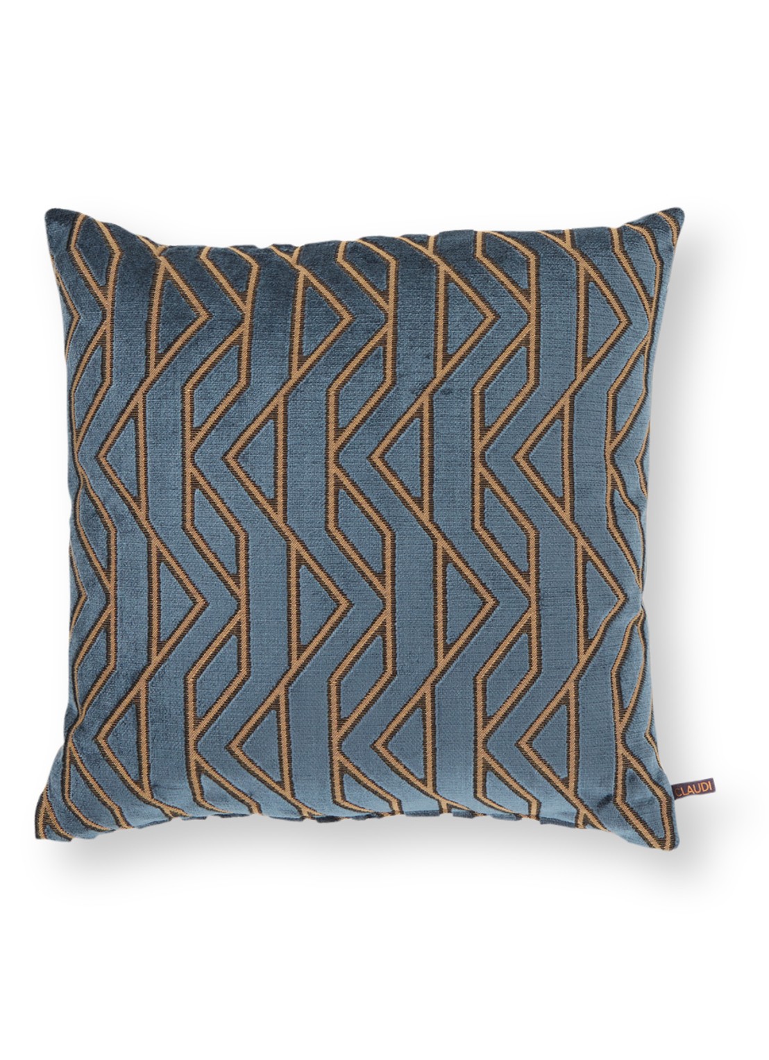 Claudi  Patrizia sierkussen 45 x 45 cm - voorkant donkerblauw