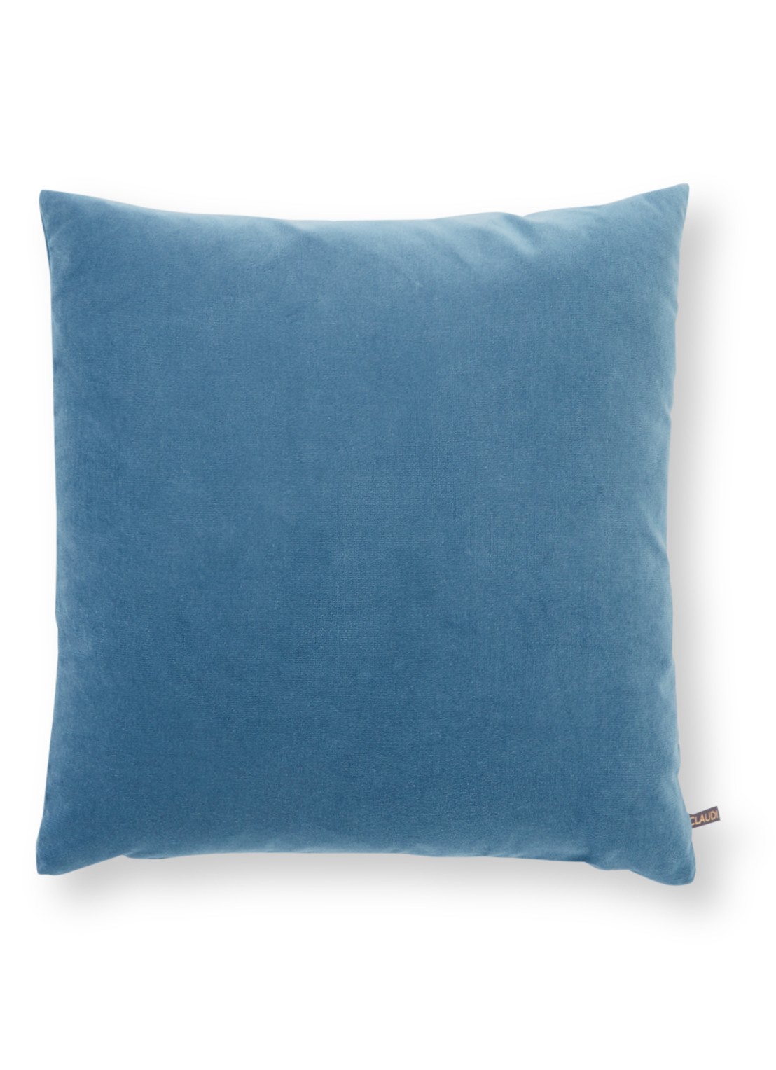 Claudi Scott sierkussen 45 x 45 cm  - voorkant 3 blauwgrijs