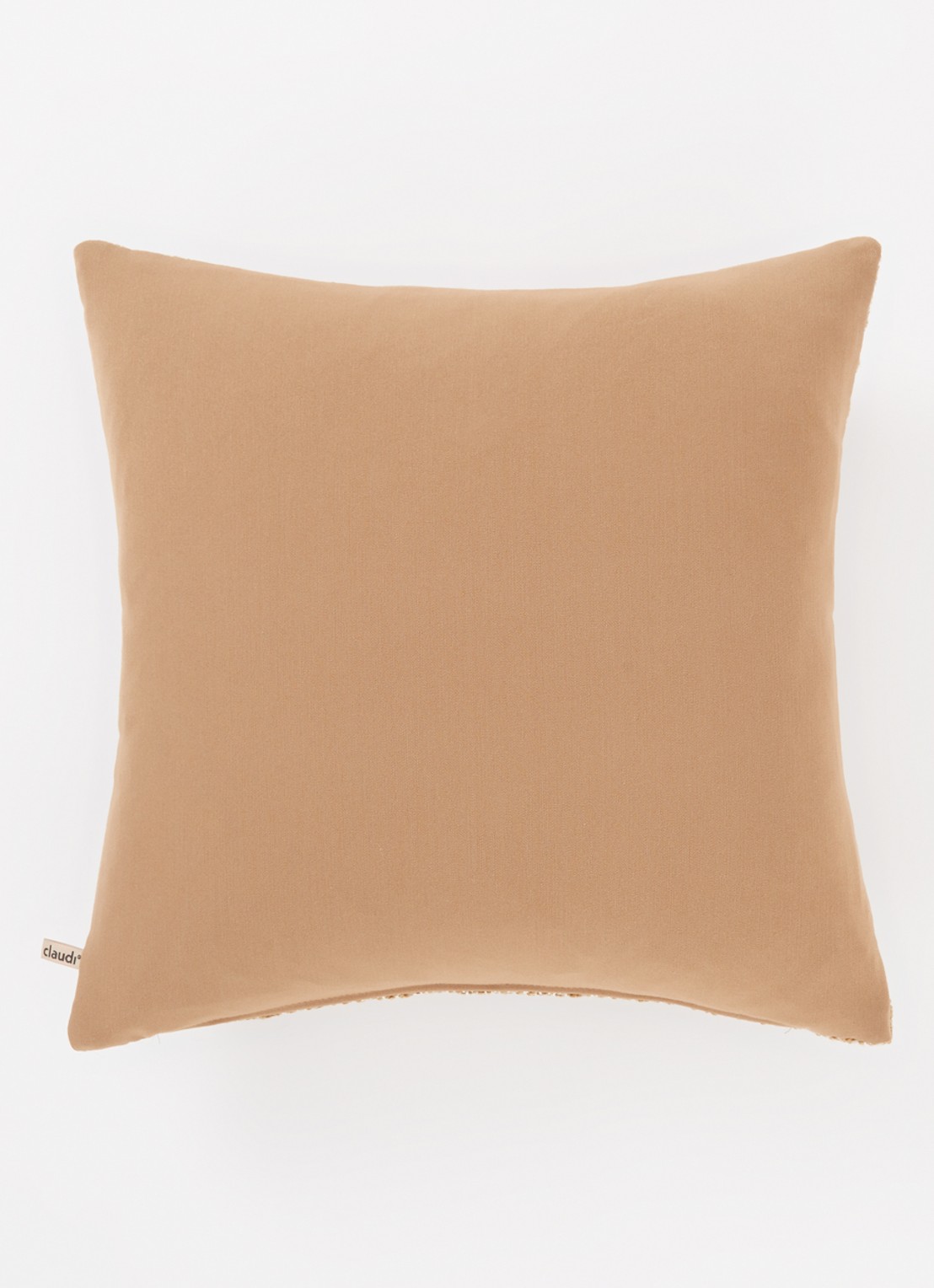 Claudi Sevissa Exclusive sierkussen 45 x 45 cm - detail 3 camel